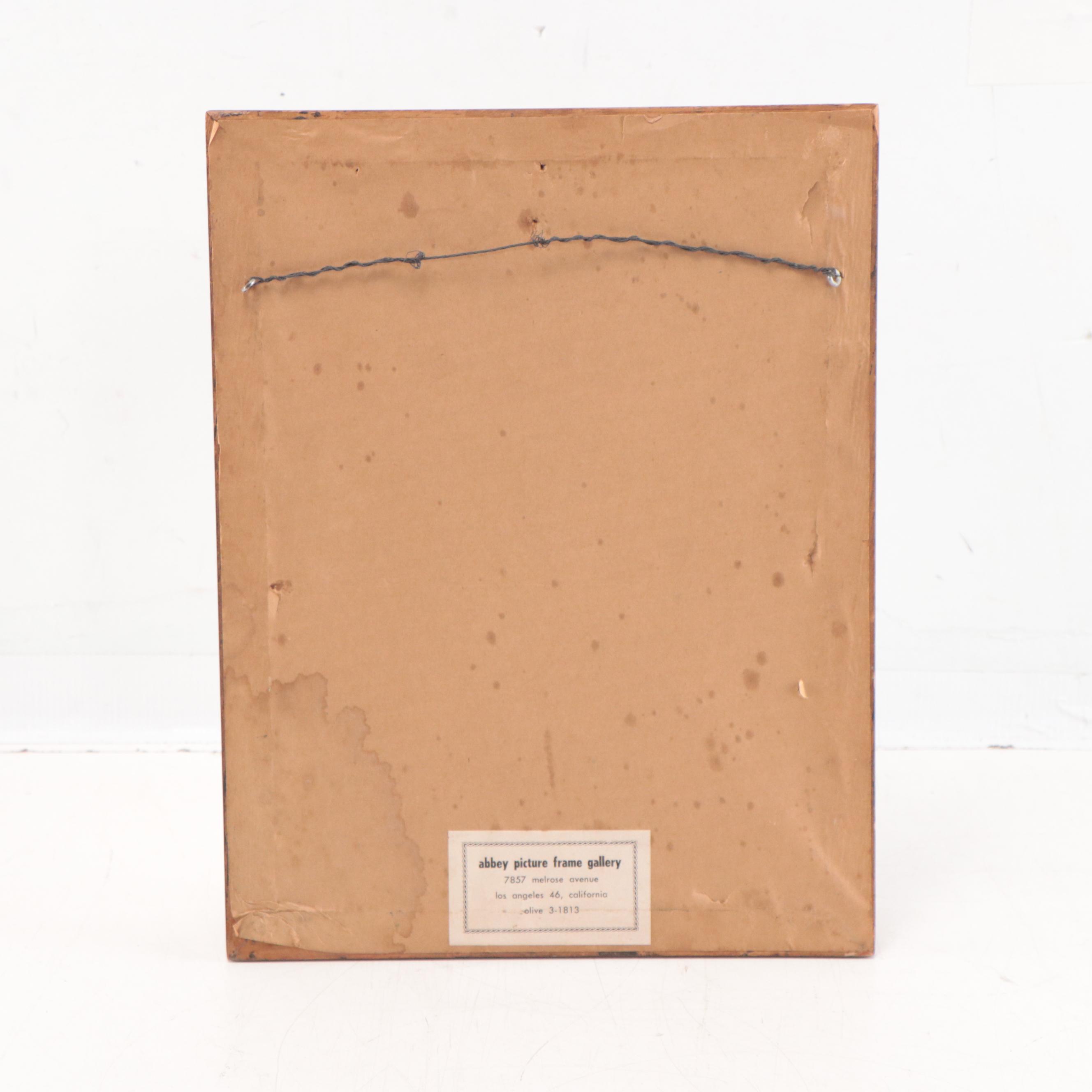 Keith Finch Painting Non-objective Acrylic Painting, 1962