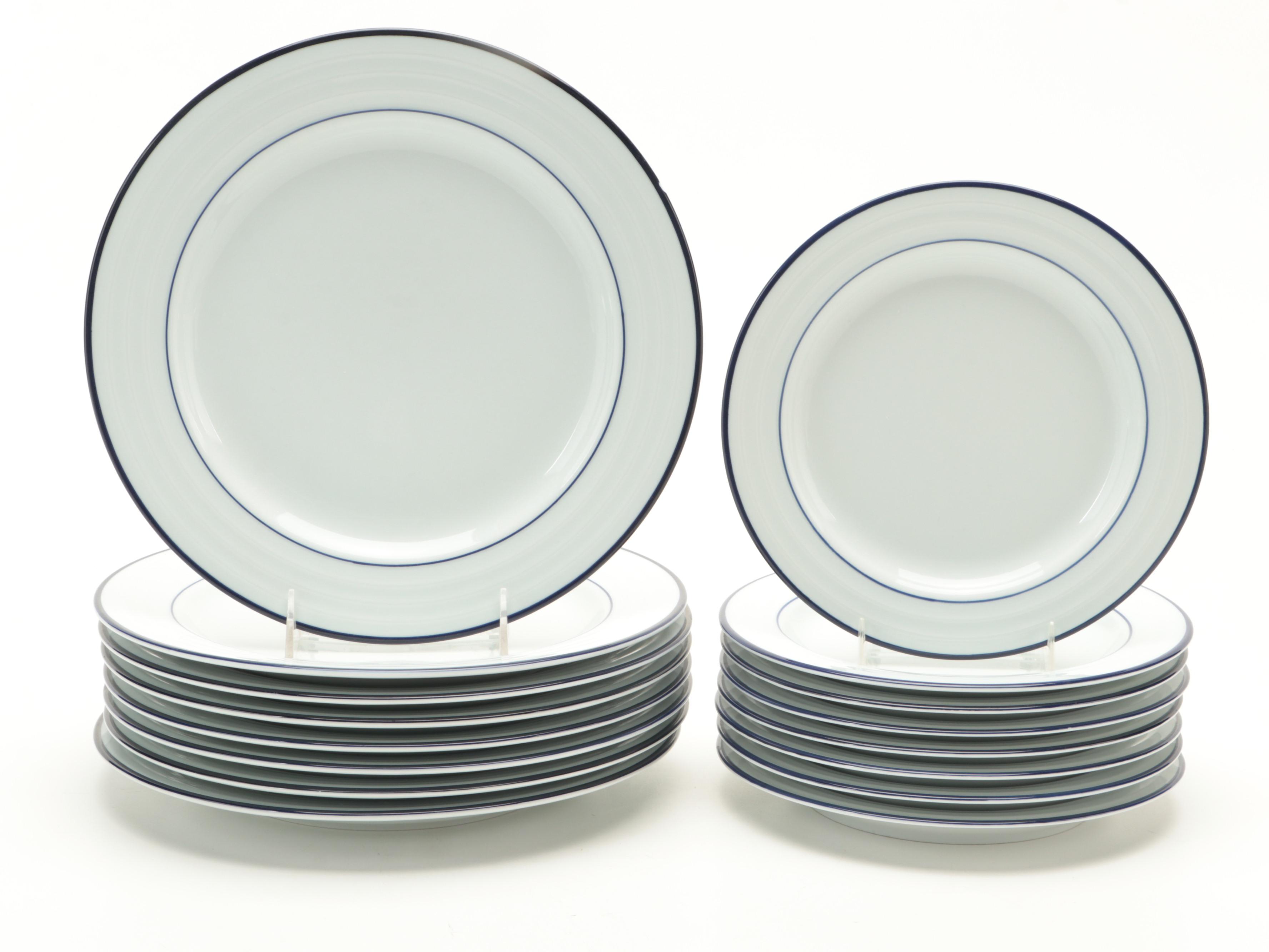 Crate & Barrel Porcelain Dinnerware