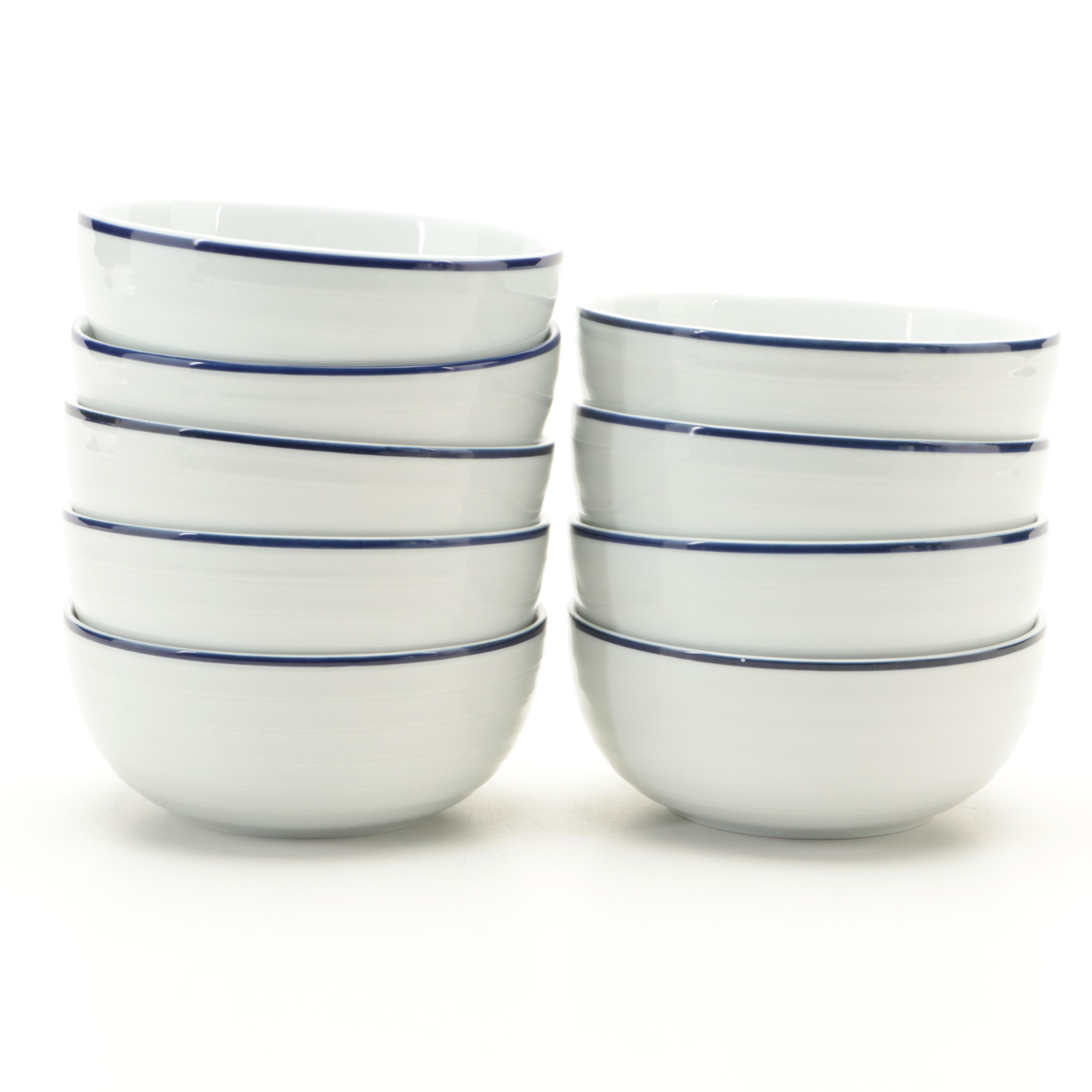 Crate & Barrel Porcelain Dinnerware