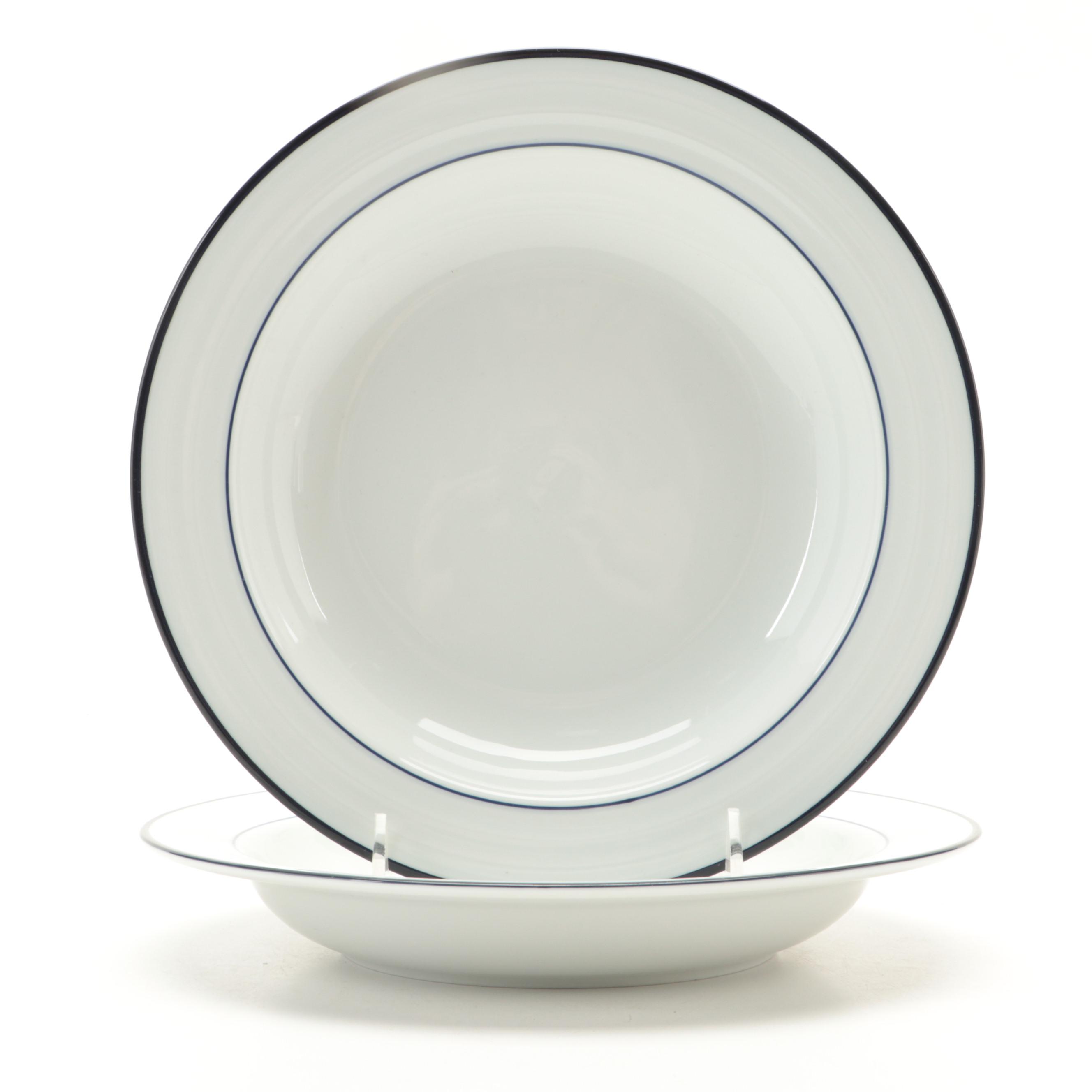 Crate & Barrel Porcelain Dinnerware