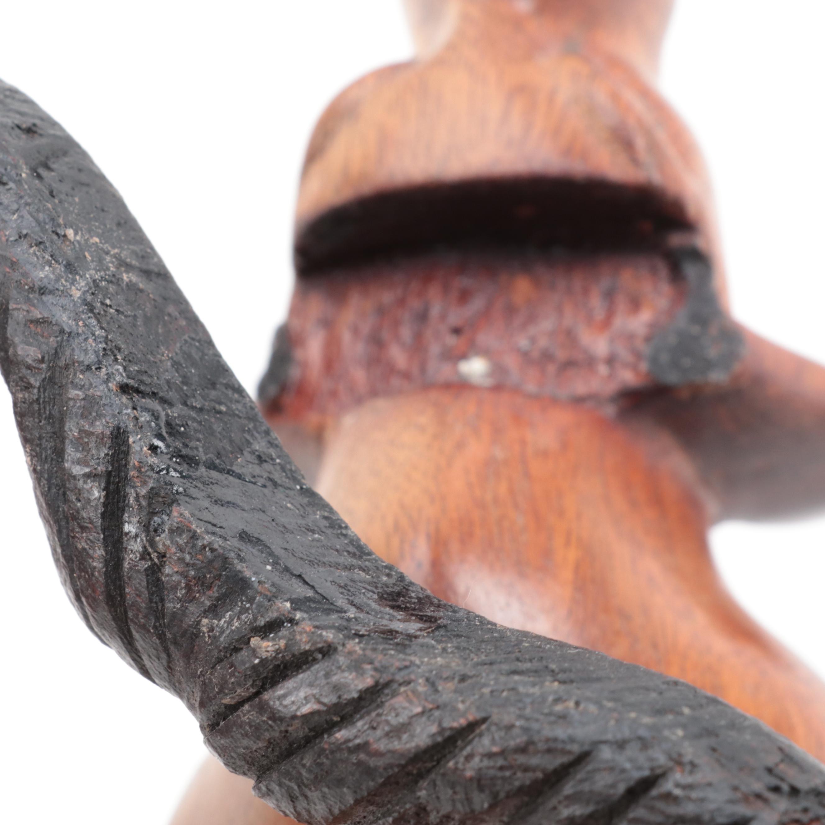 African Hand-Carved Masks and Figurines