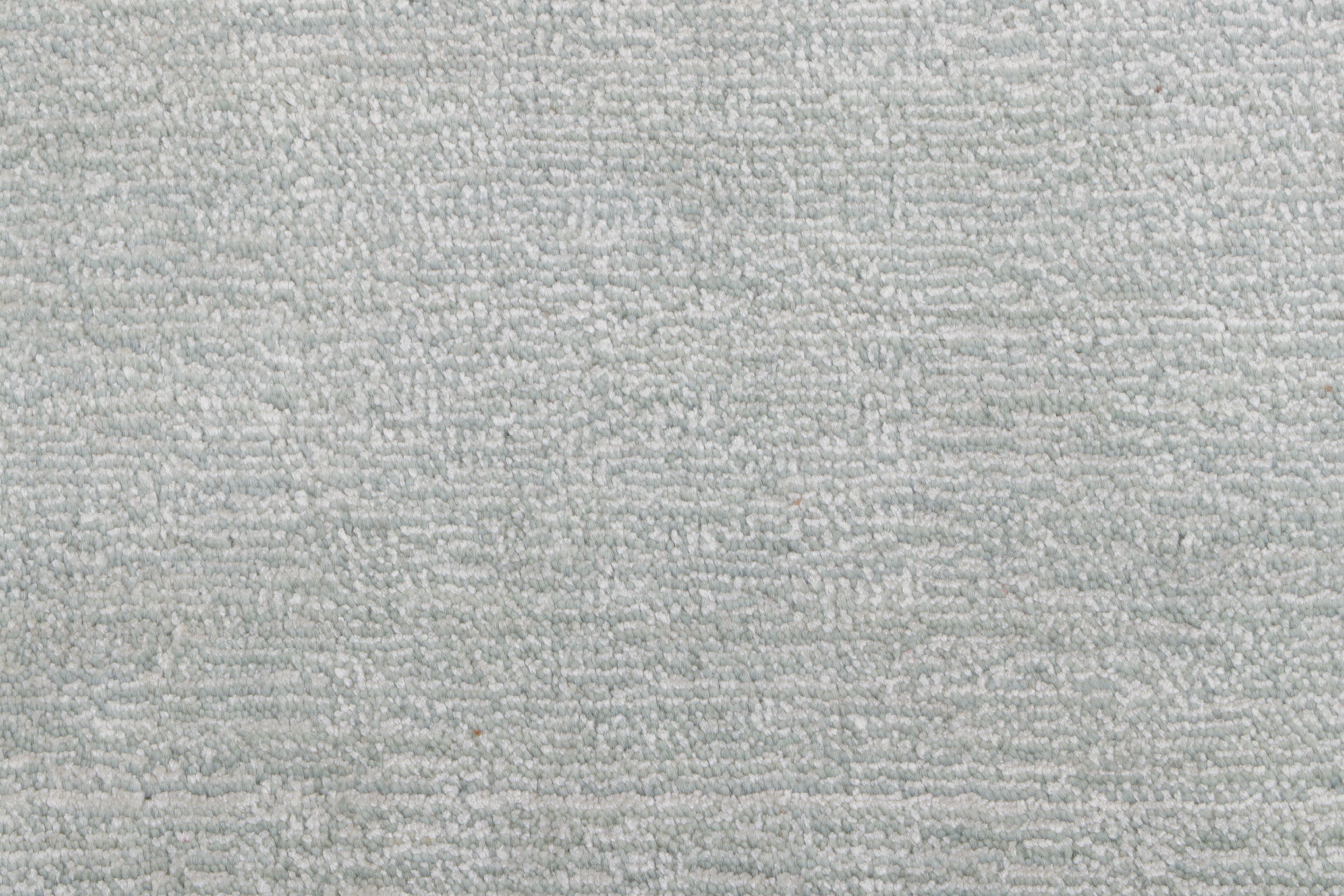 4'3 x 6'1 Hand-Knotted Persian Gabbeh Area Rug