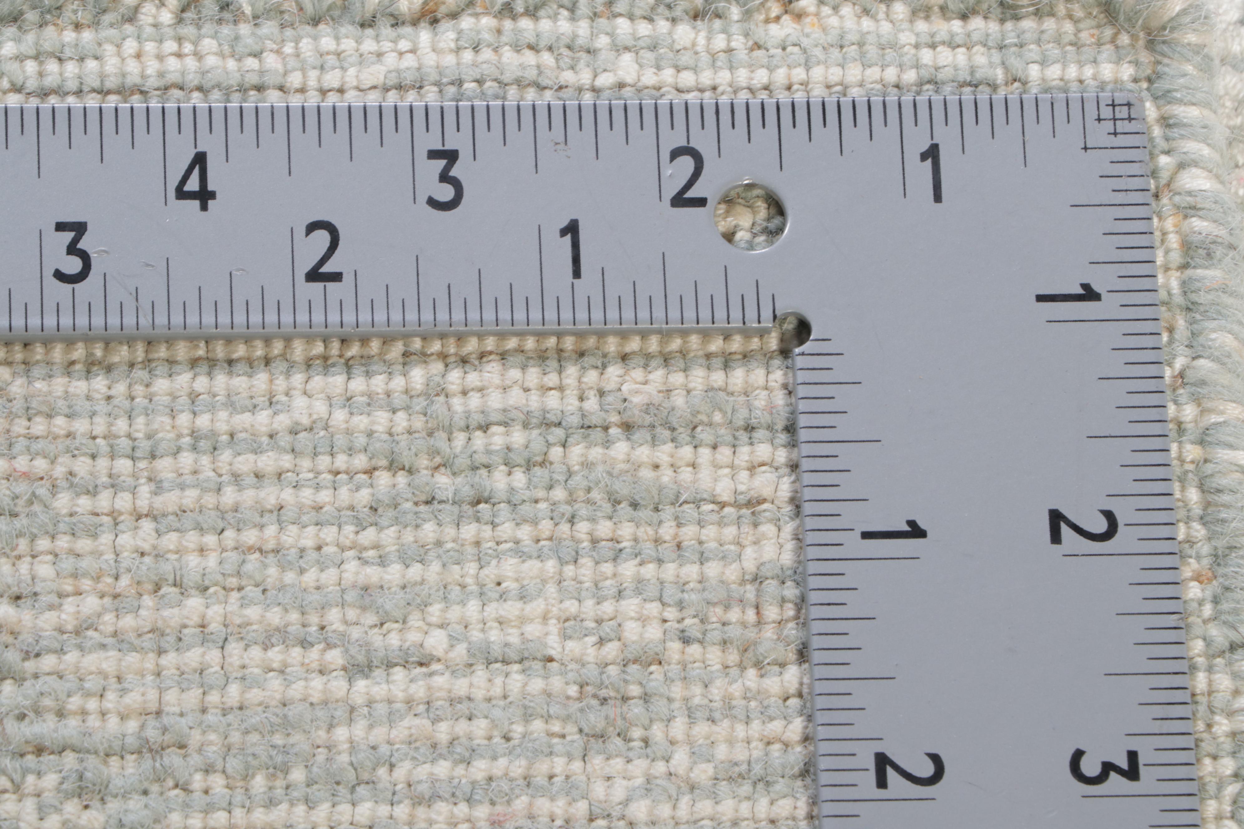 4'3 x 6'1 Hand-Knotted Persian Gabbeh Area Rug