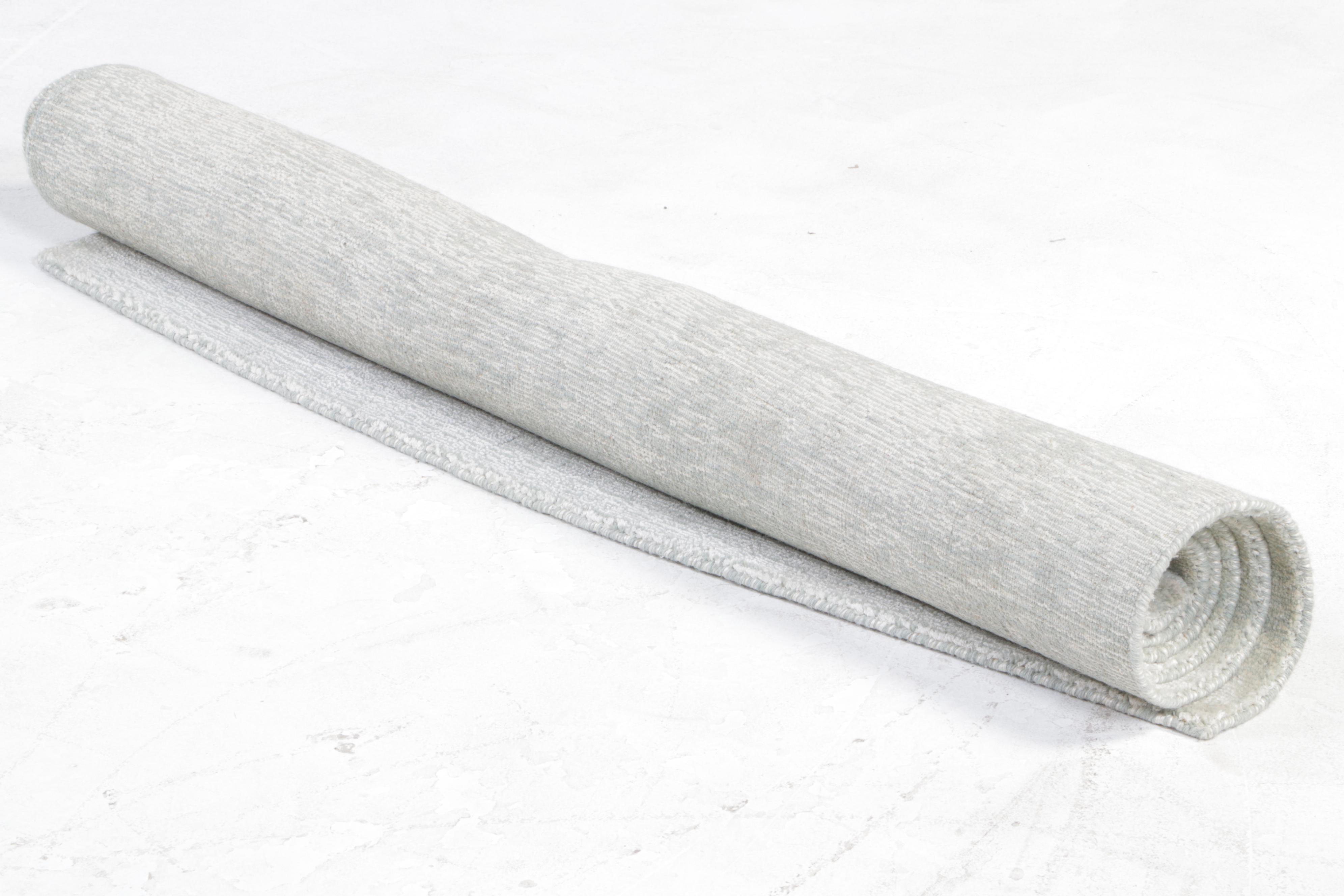 4'3 x 6'1 Hand-Knotted Persian Gabbeh Area Rug