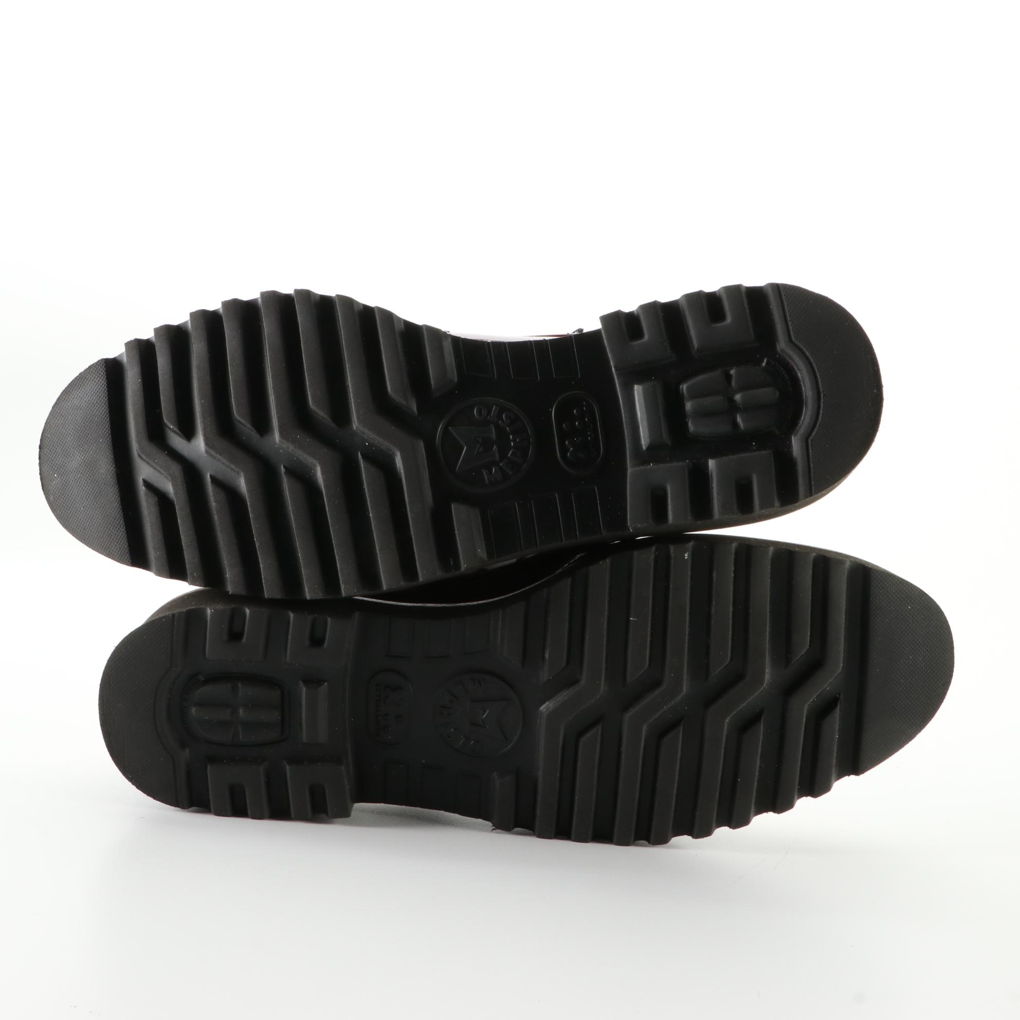 Mephisto Sabatina Dress Shoes in Patent Leather with Box and Black Suede Shoes