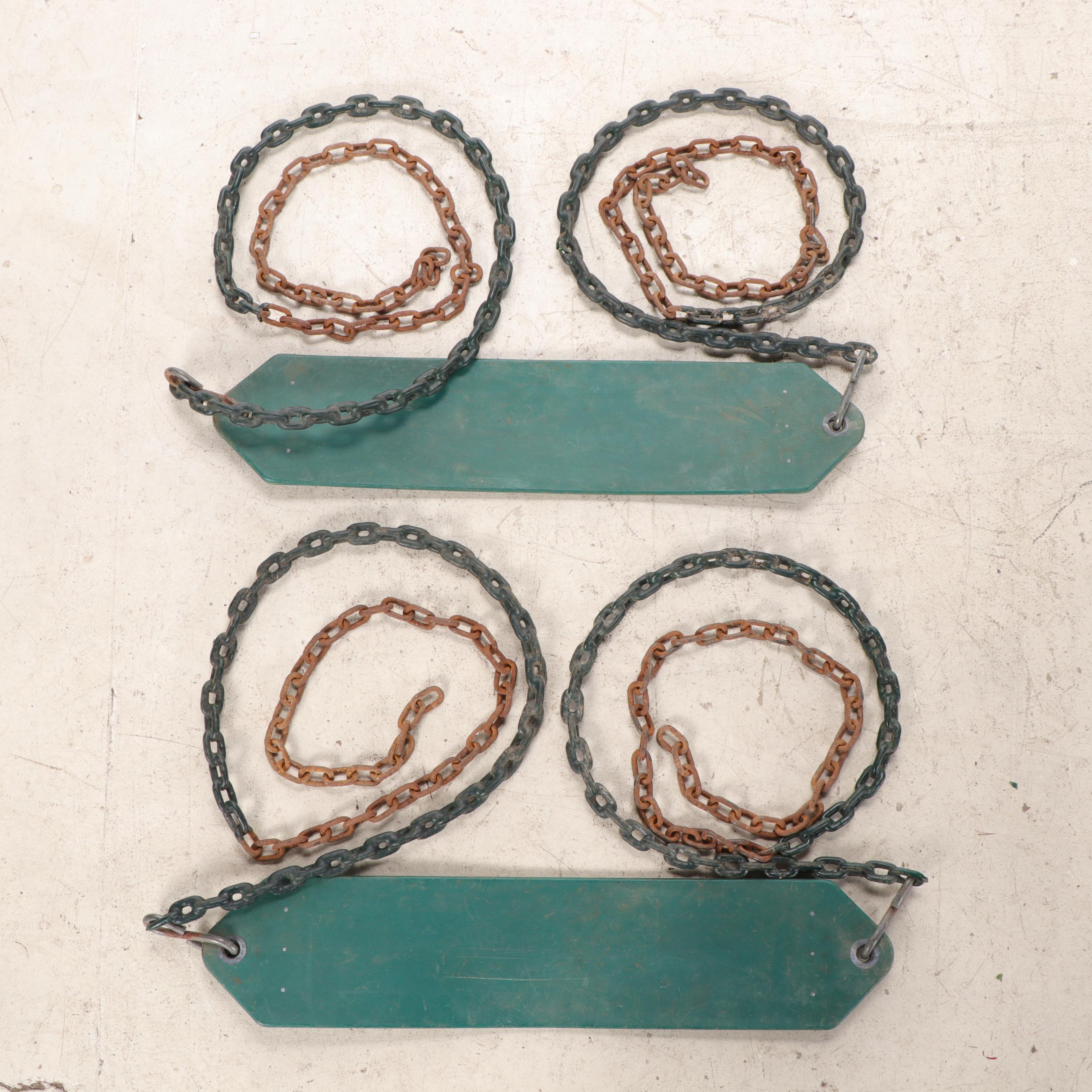 Pair of Swings With Chain