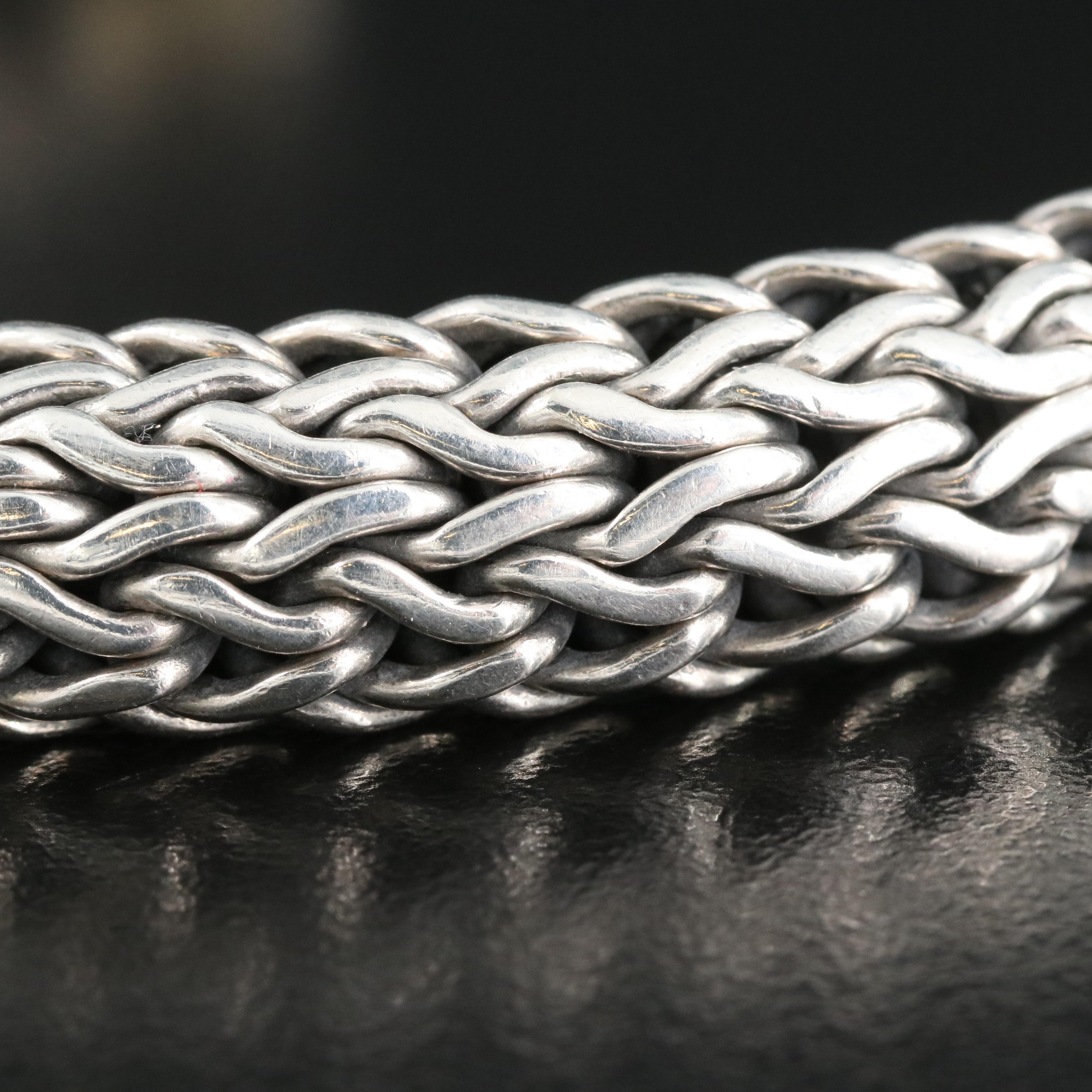 John Hardy Classic DOT Bracelet with 18K Accents