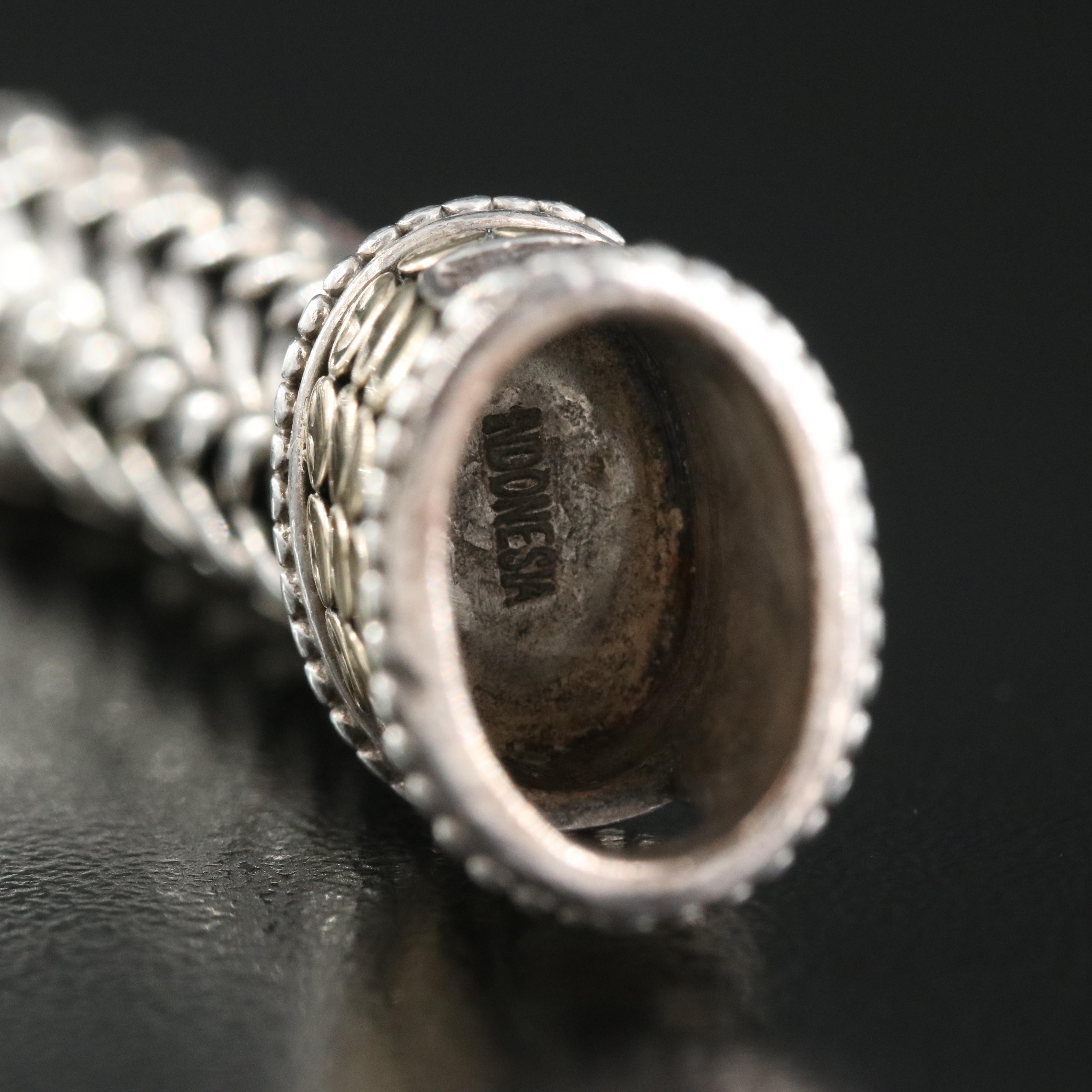 John Hardy Classic DOT Bracelet with 18K Accents