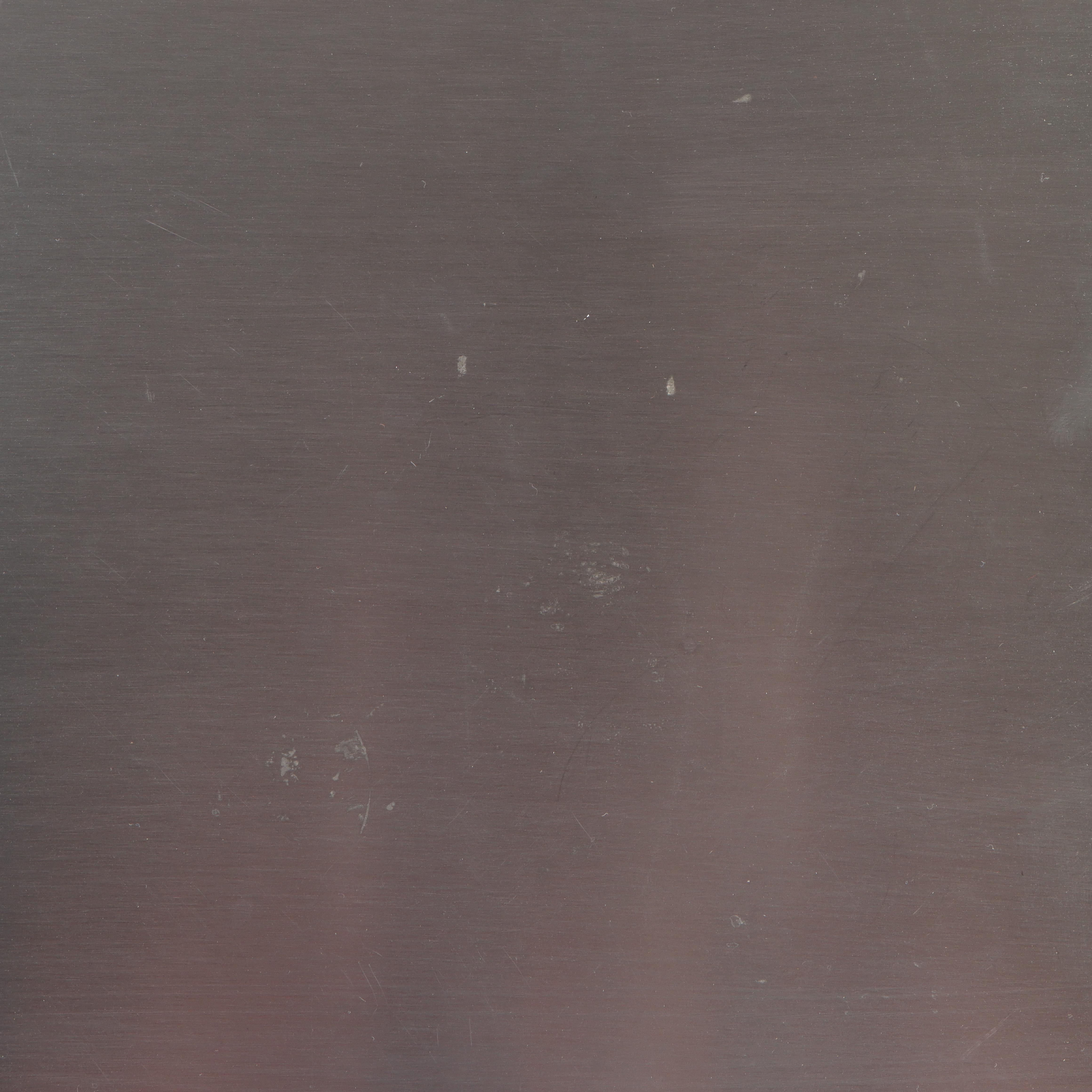 Three Modernist Style Brushed Metal Nesting Tables