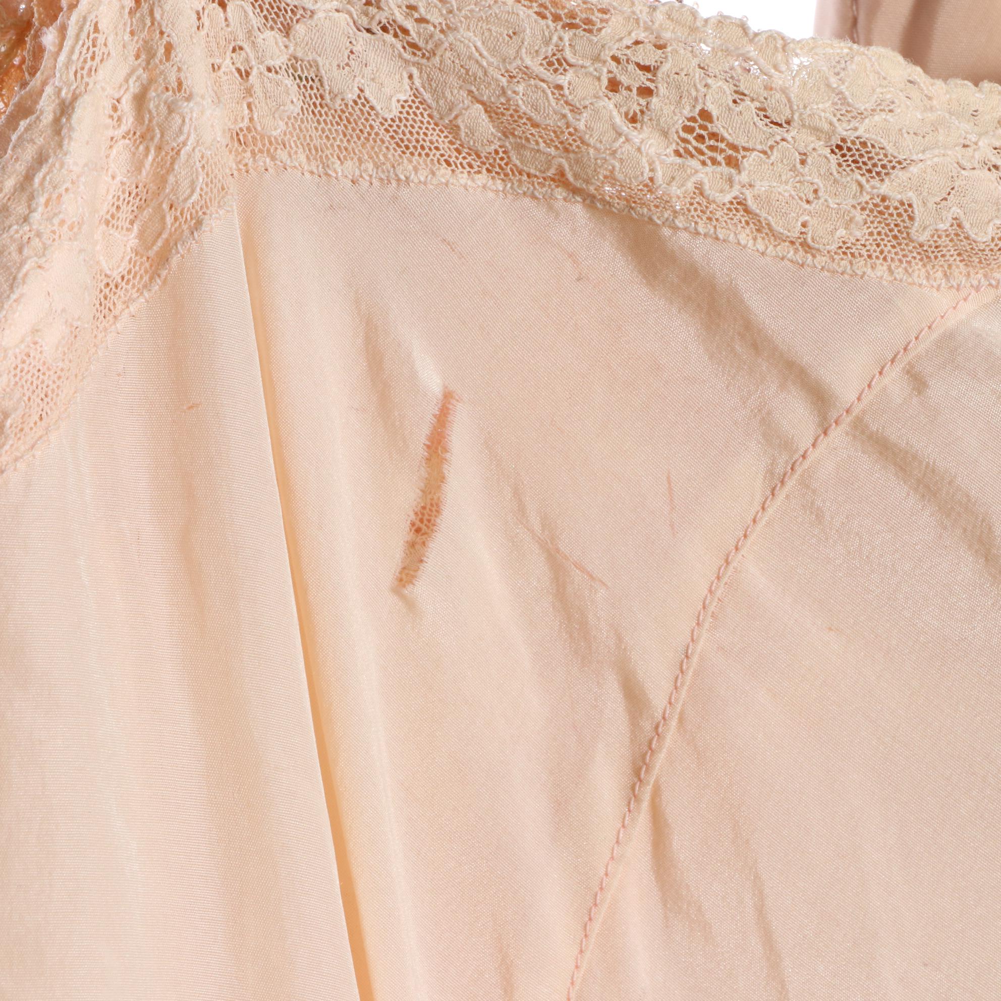 Paulette Quilted Dressing Gown with Other Slips and Nightgowns