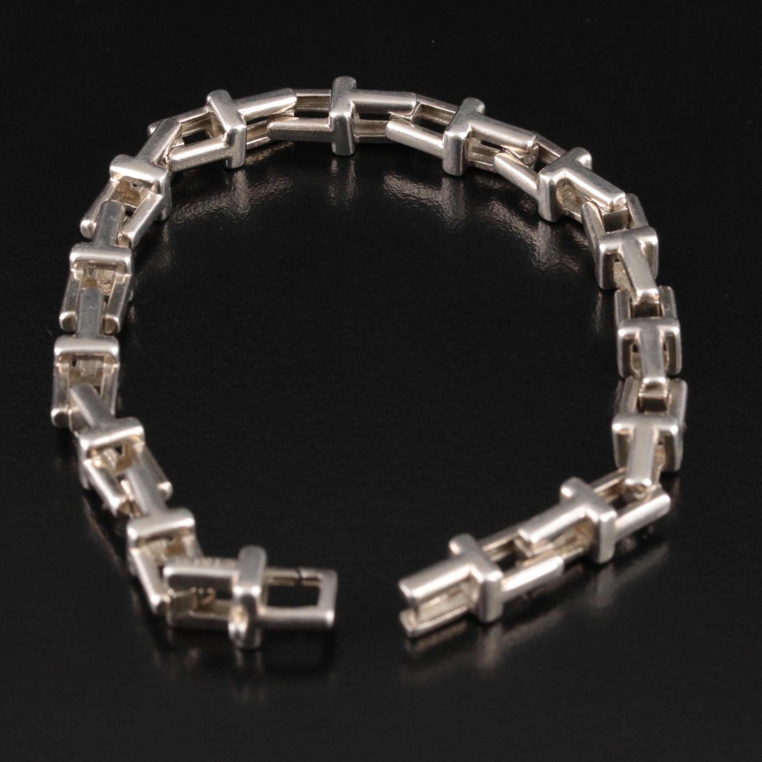 Tiffany & Co. Sterling T-Chain Bracelet