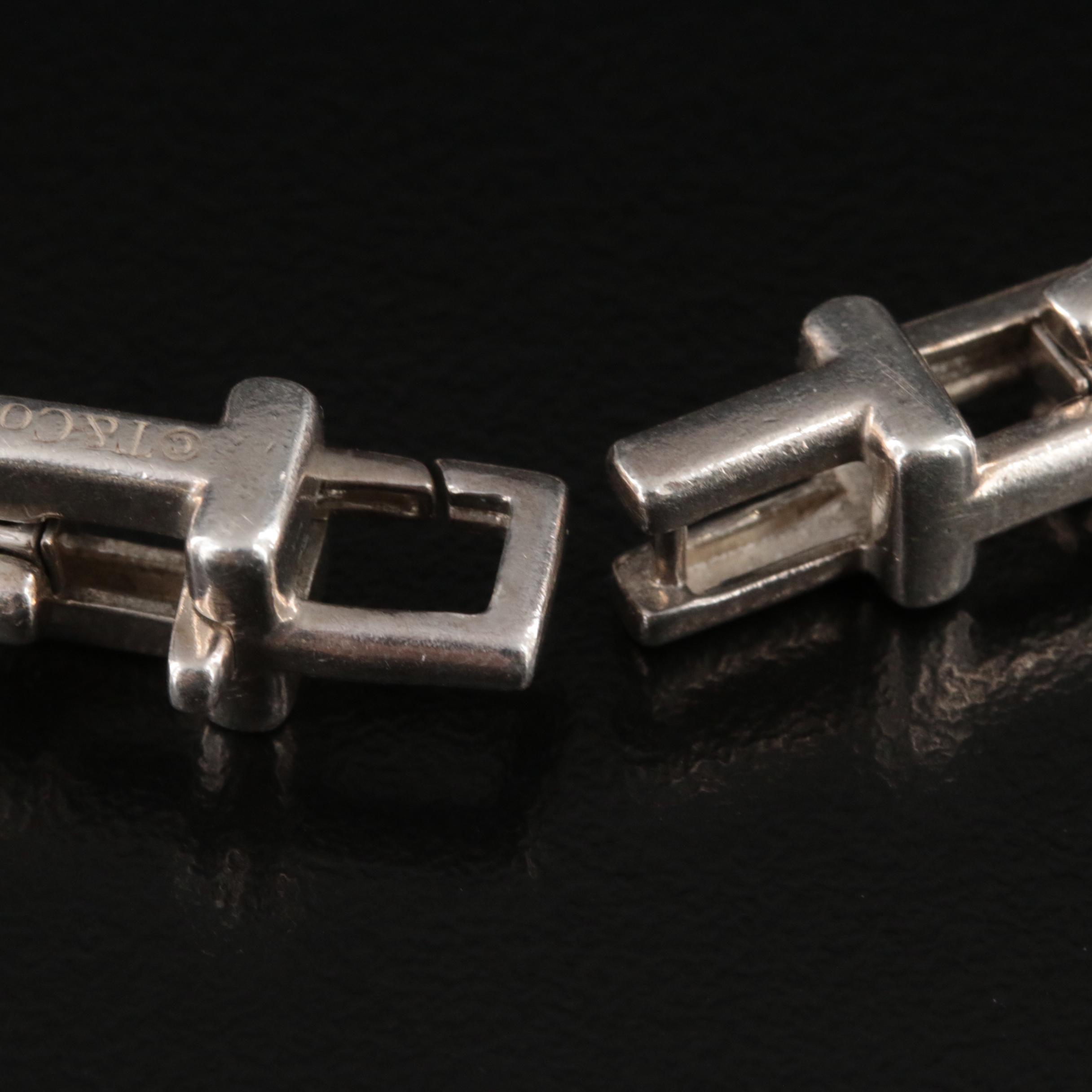 Tiffany & Co. Sterling T-Chain Bracelet