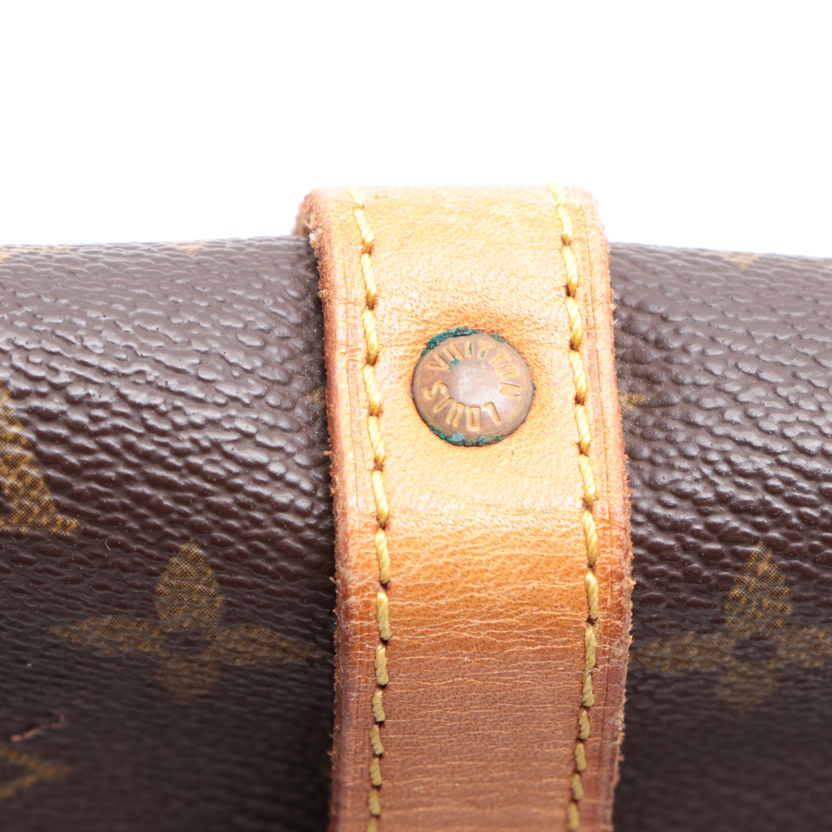 Louis Vuitton Saumur 30 Messenger Bag in Monogram Canvas and Vachetta Leather