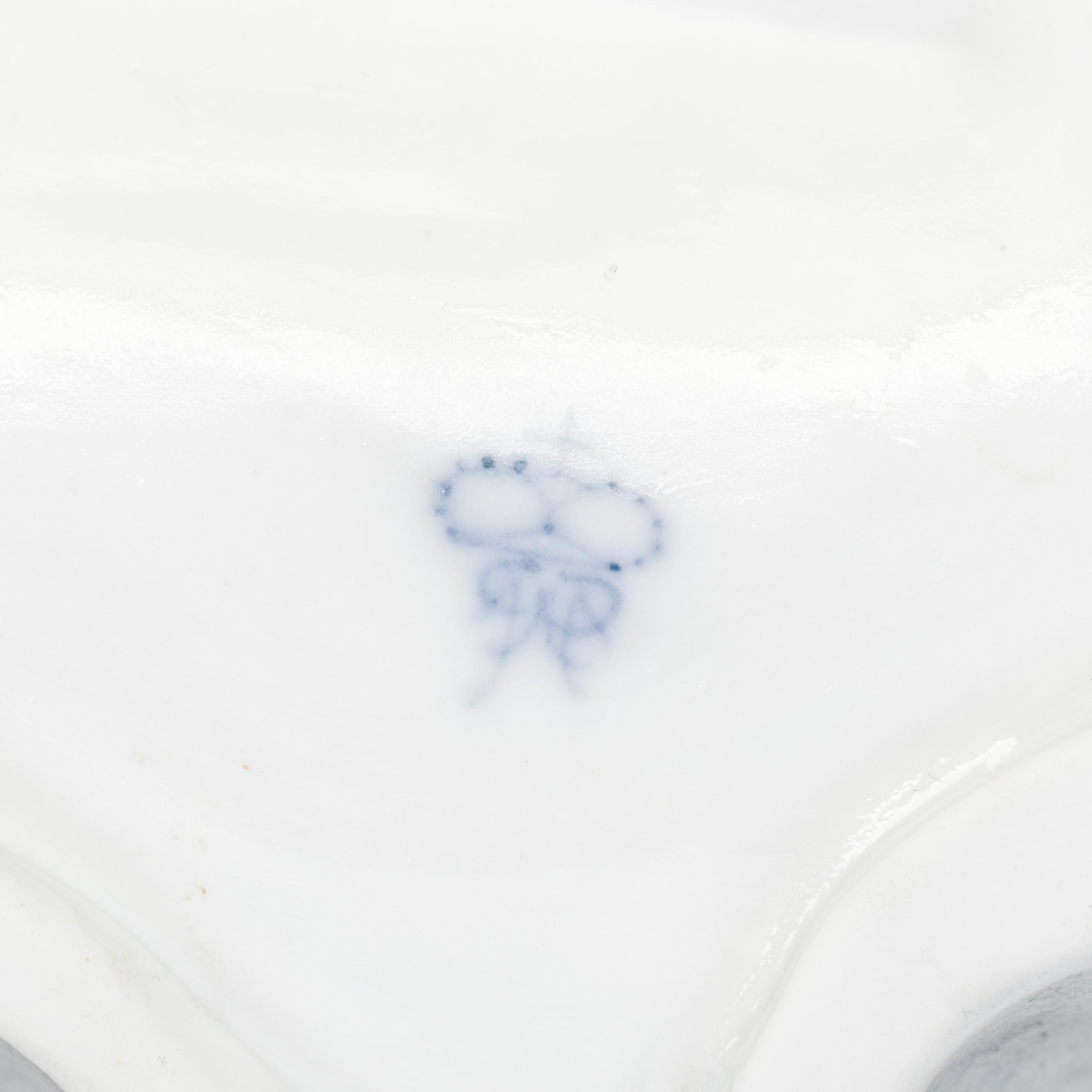 Volkstedt German Bisque Art Nouveau Holy Water Font