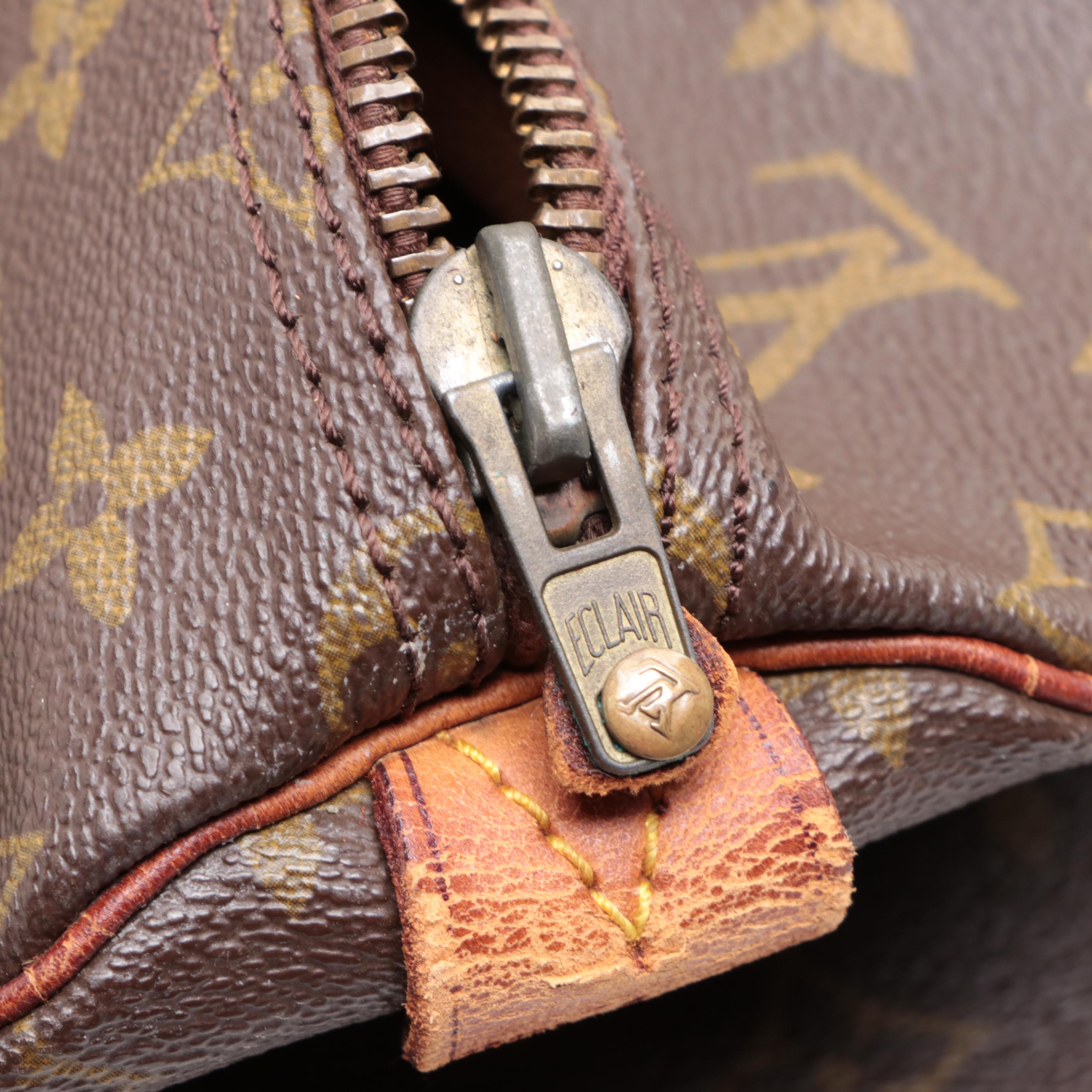 Louis Vuitton Keepall 55 in Monogram Canvas and Vachetta Leather