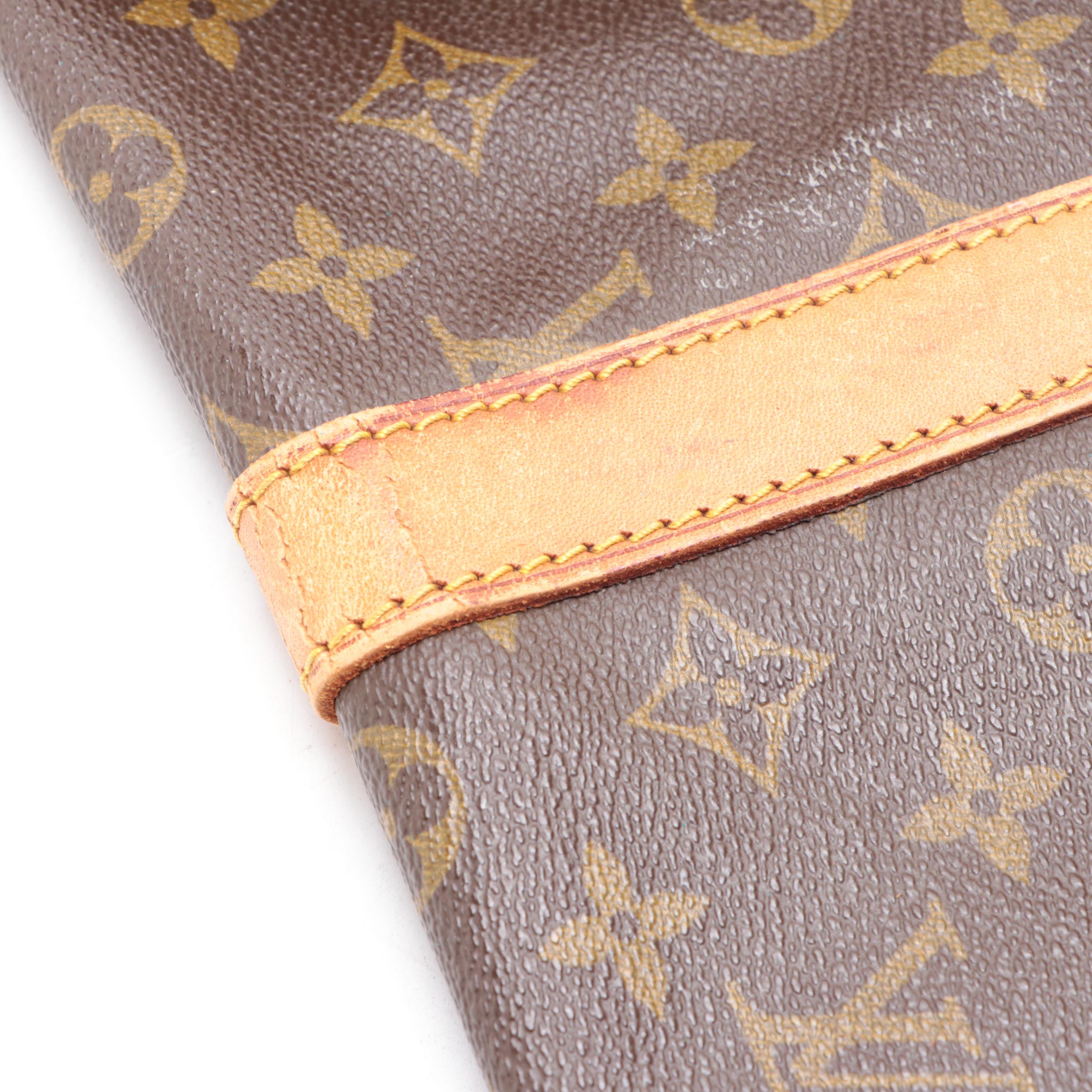 Louis Vuitton Keepall 55 in Monogram Canvas and Vachetta Leather
