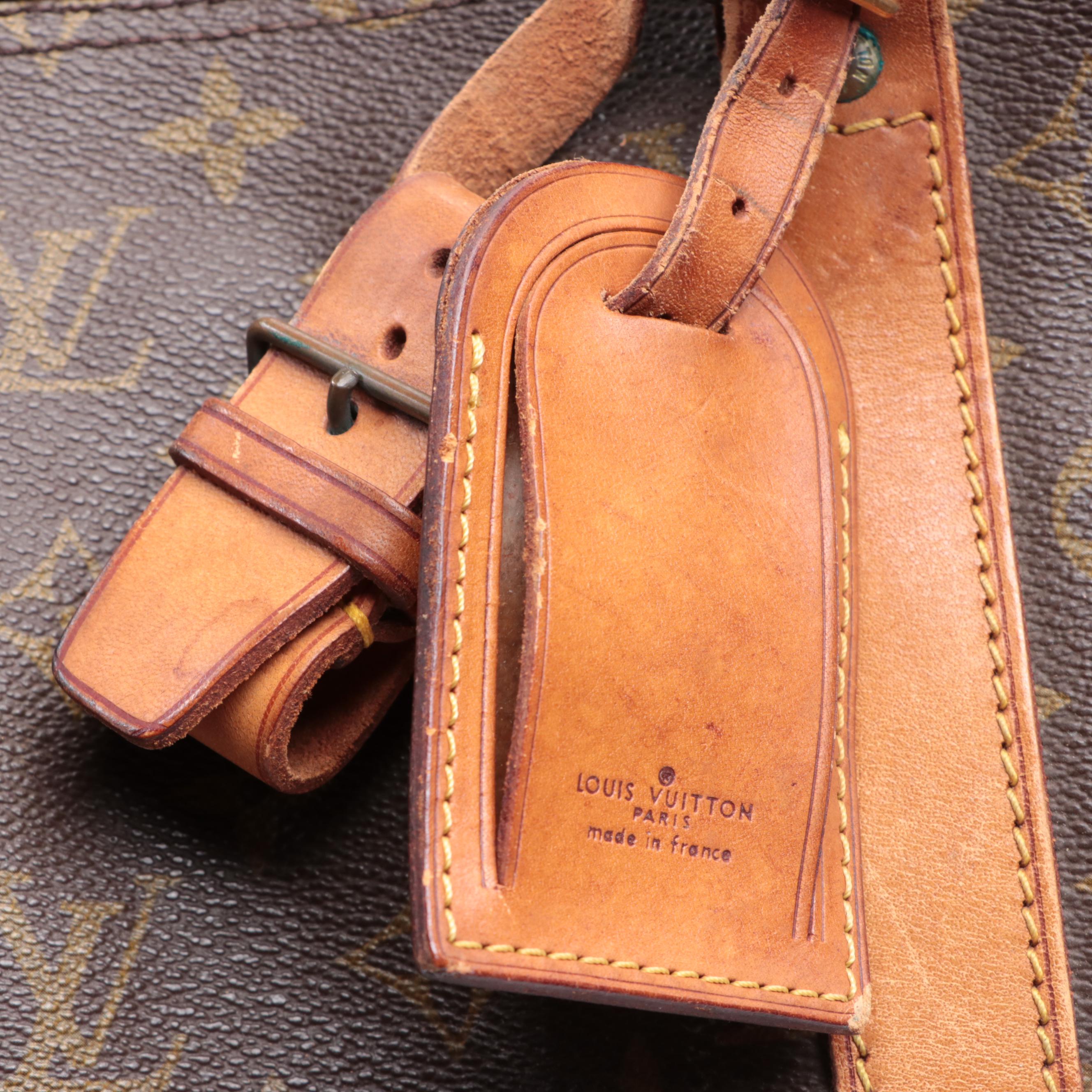 Louis Vuitton Keepall 55 in Monogram Canvas and Vachetta Leather