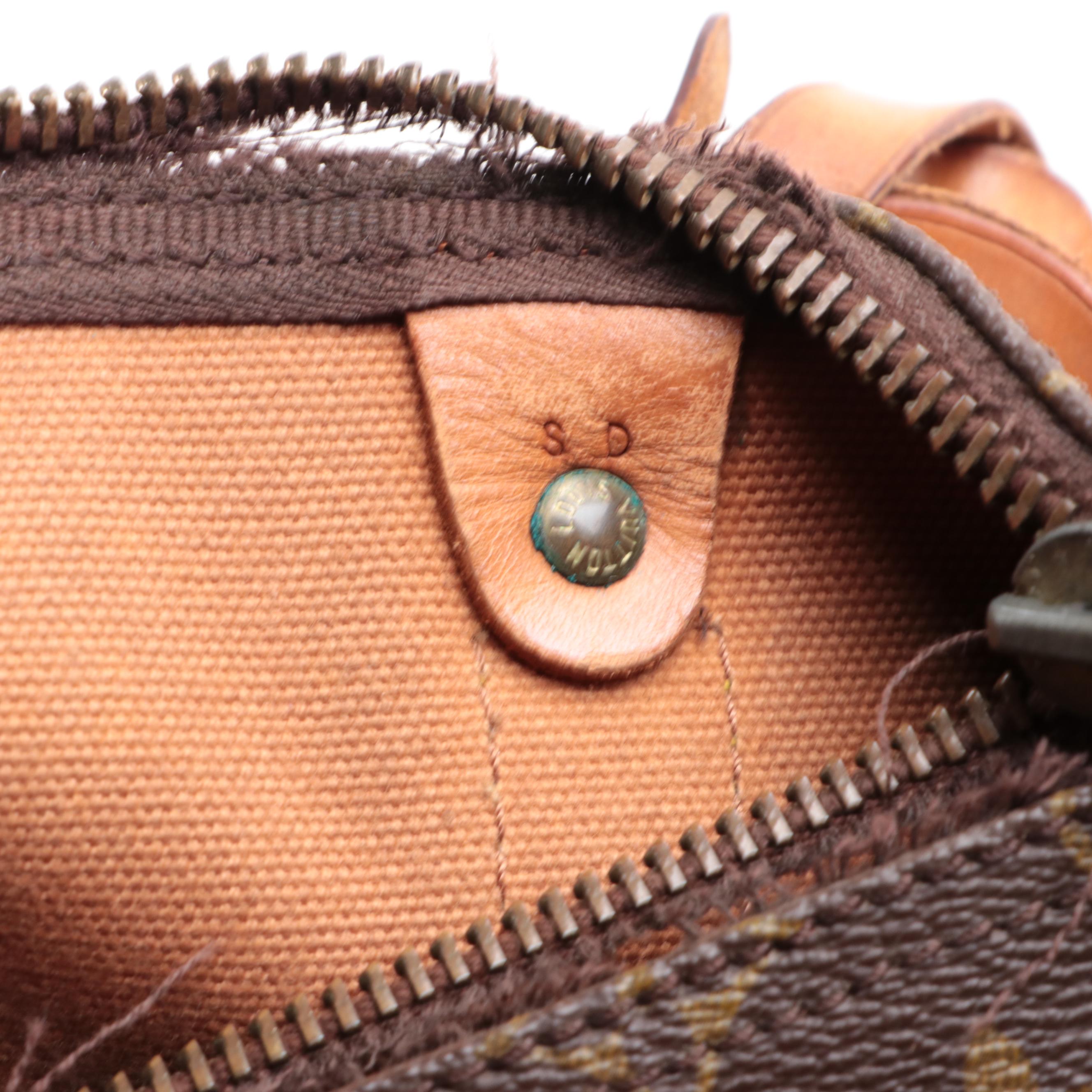 Louis Vuitton Keepall 55 in Monogram Canvas and Vachetta Leather