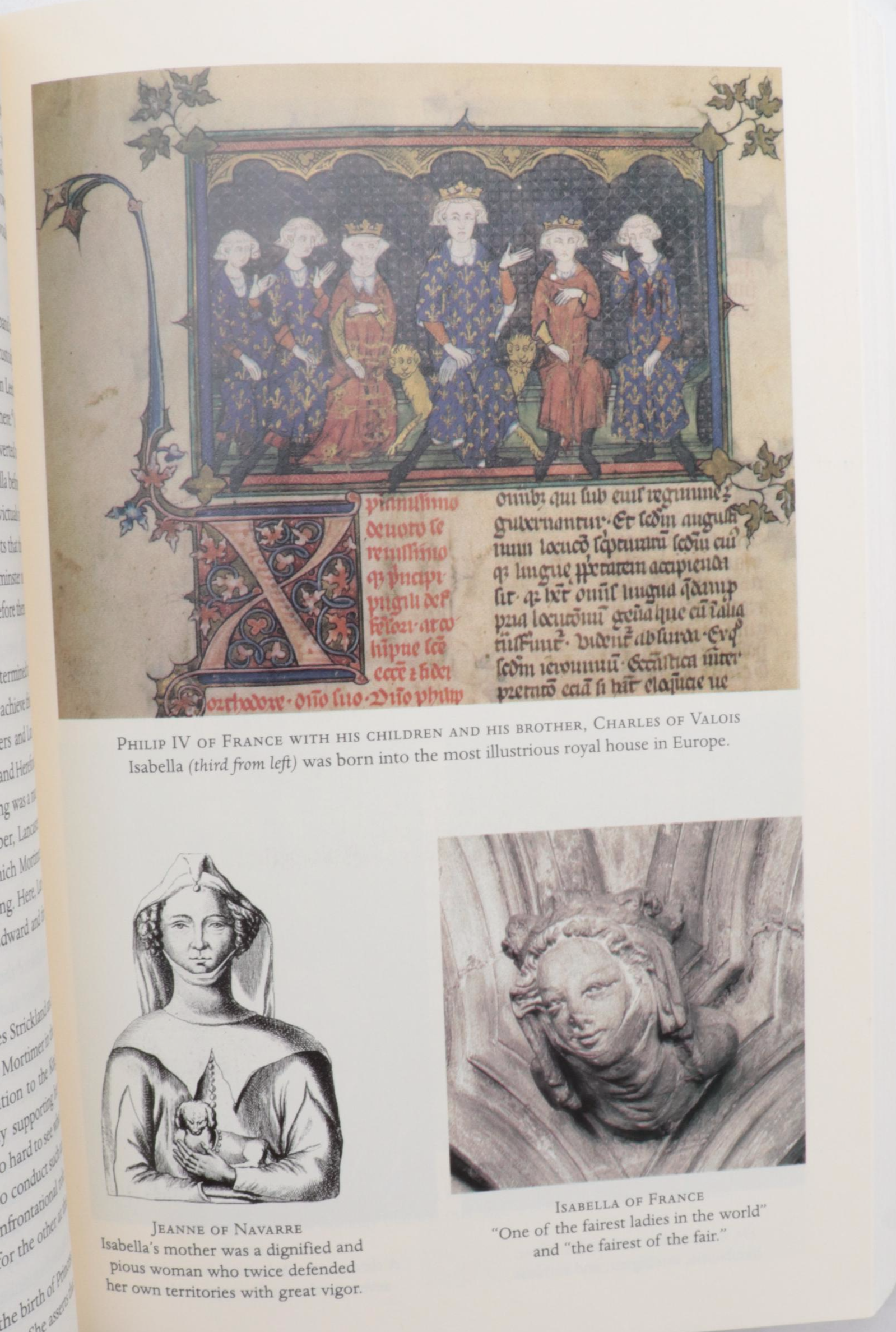 First Edition "Queen Isabella" by Alison Weir with Other History Books