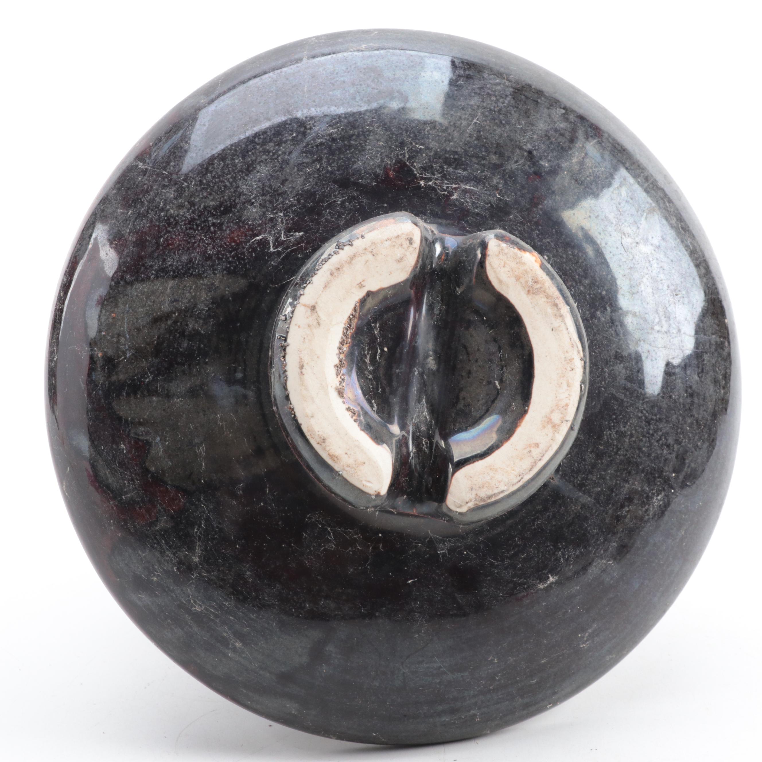 Ceramic High Voltage Pole Insulator, Circa 1930s