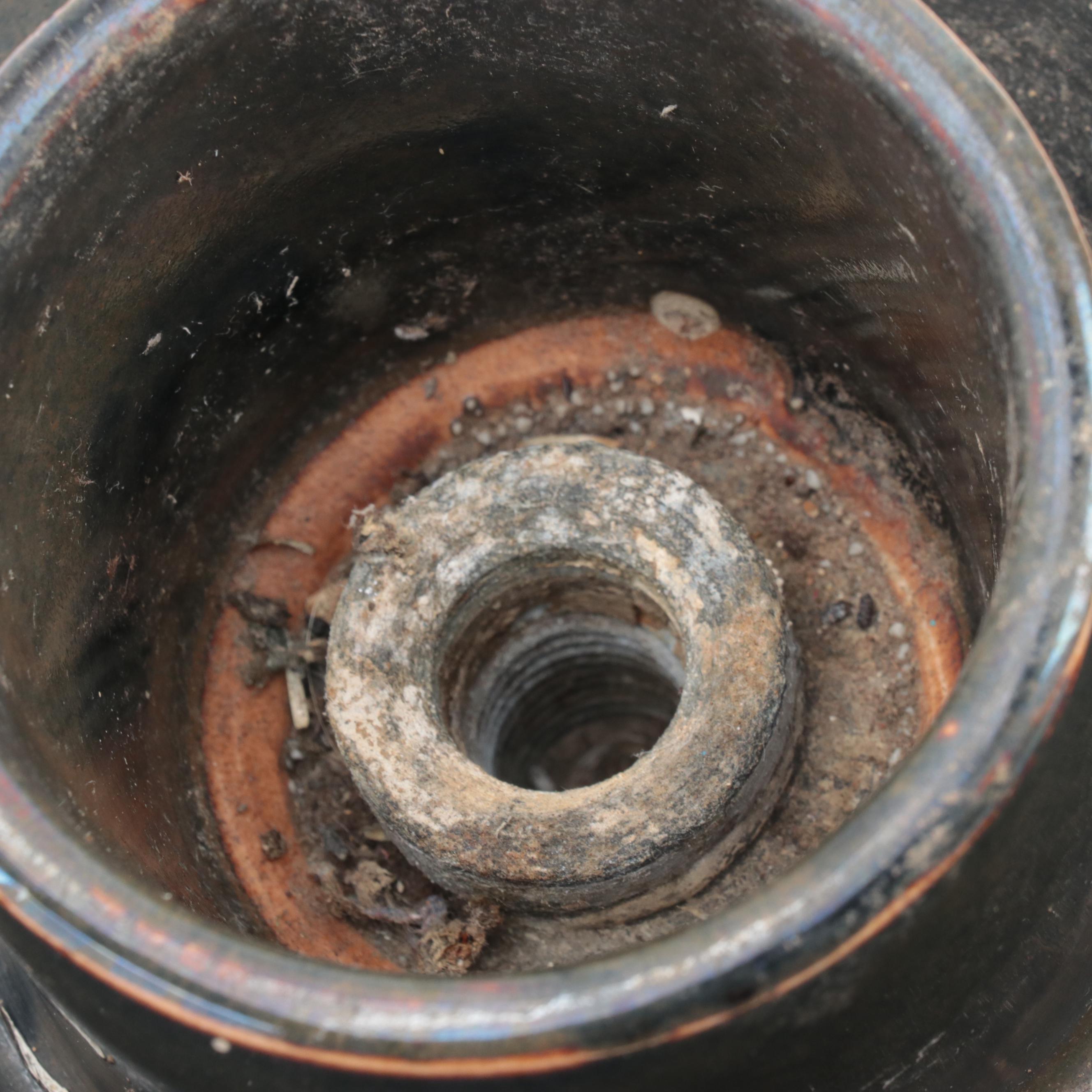 Ceramic High Voltage Pole Insulator, Circa 1930s