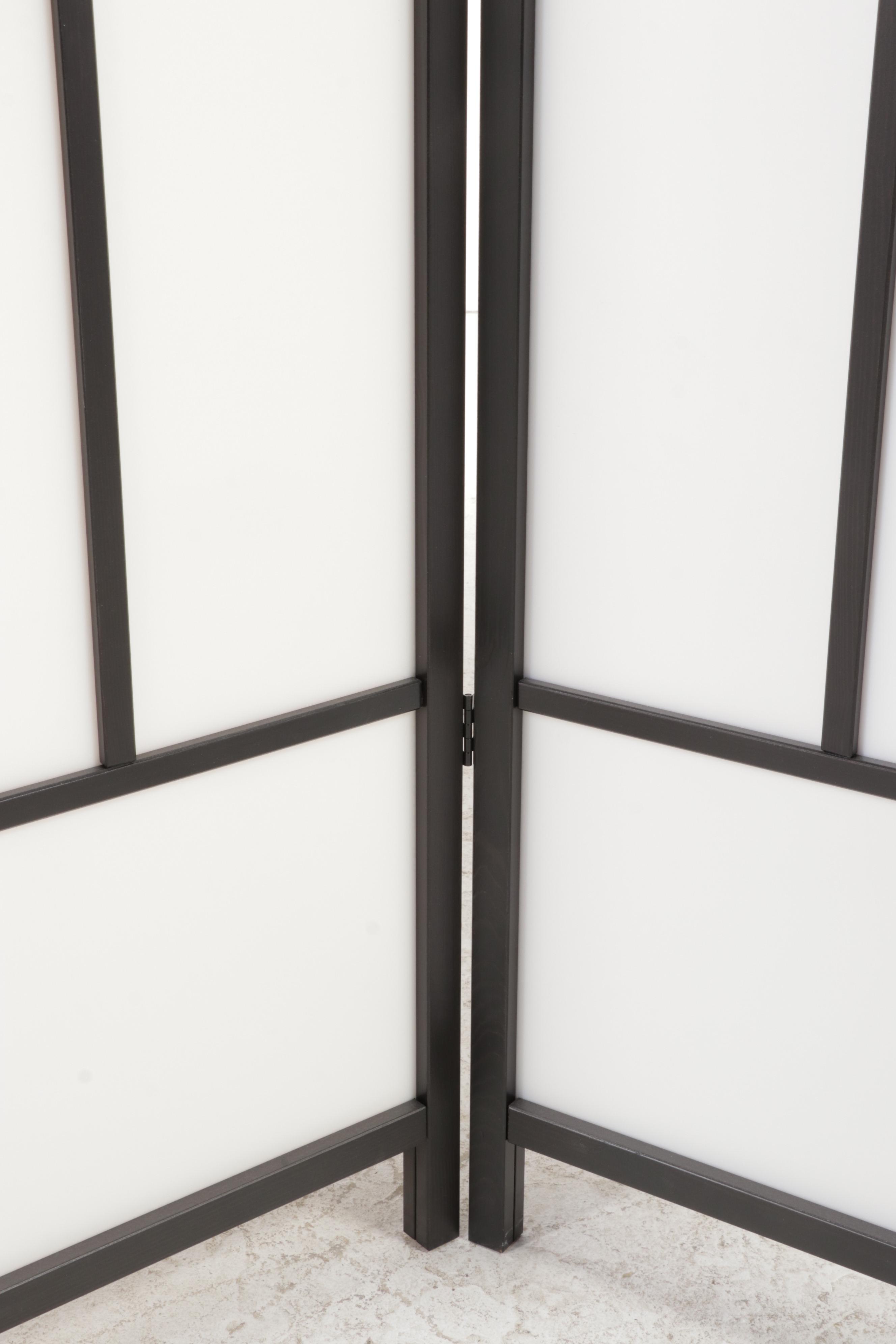 Modern Style Three-Panel Room Screen