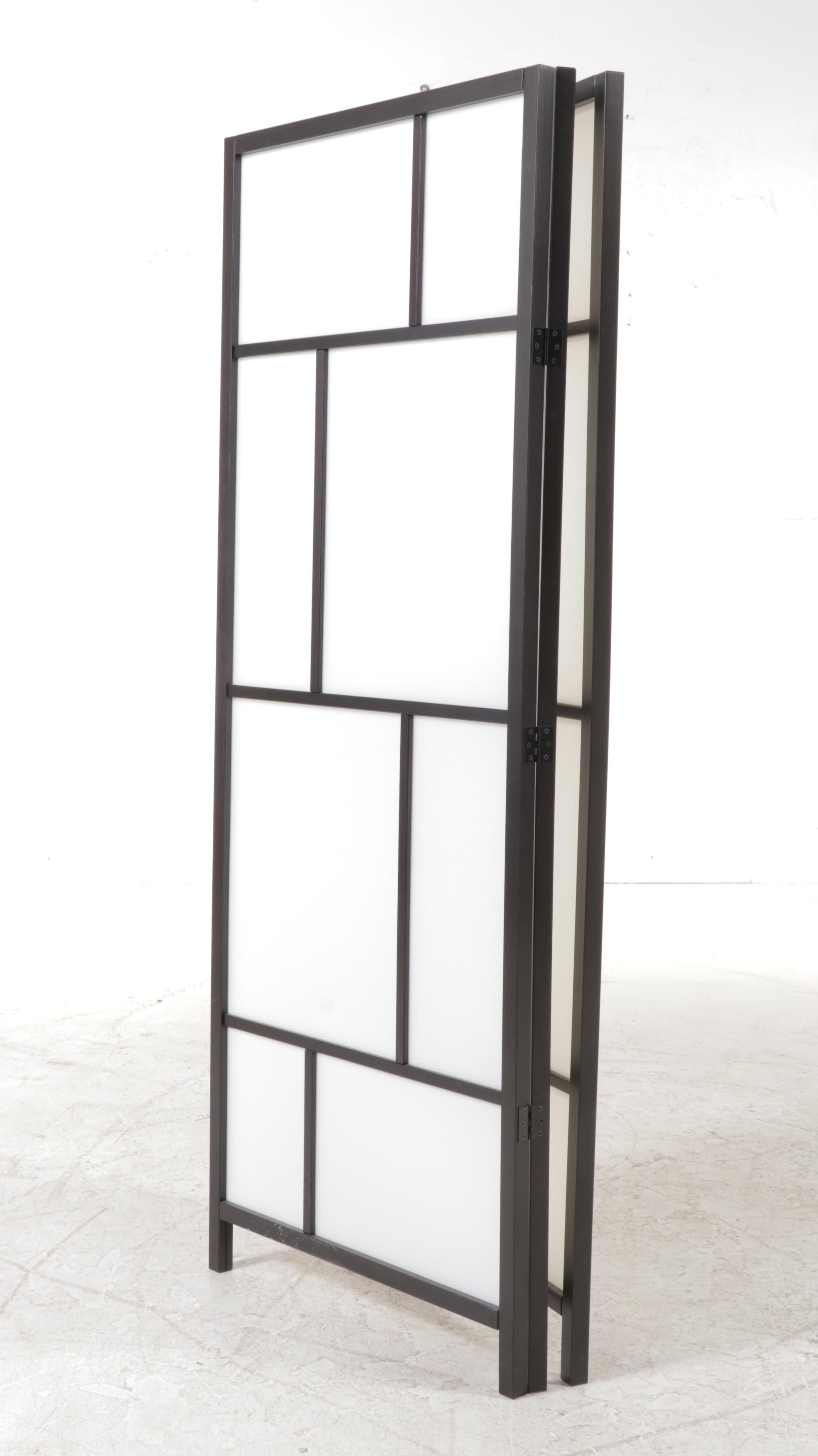 Modern Style Three-Panel Room Screen