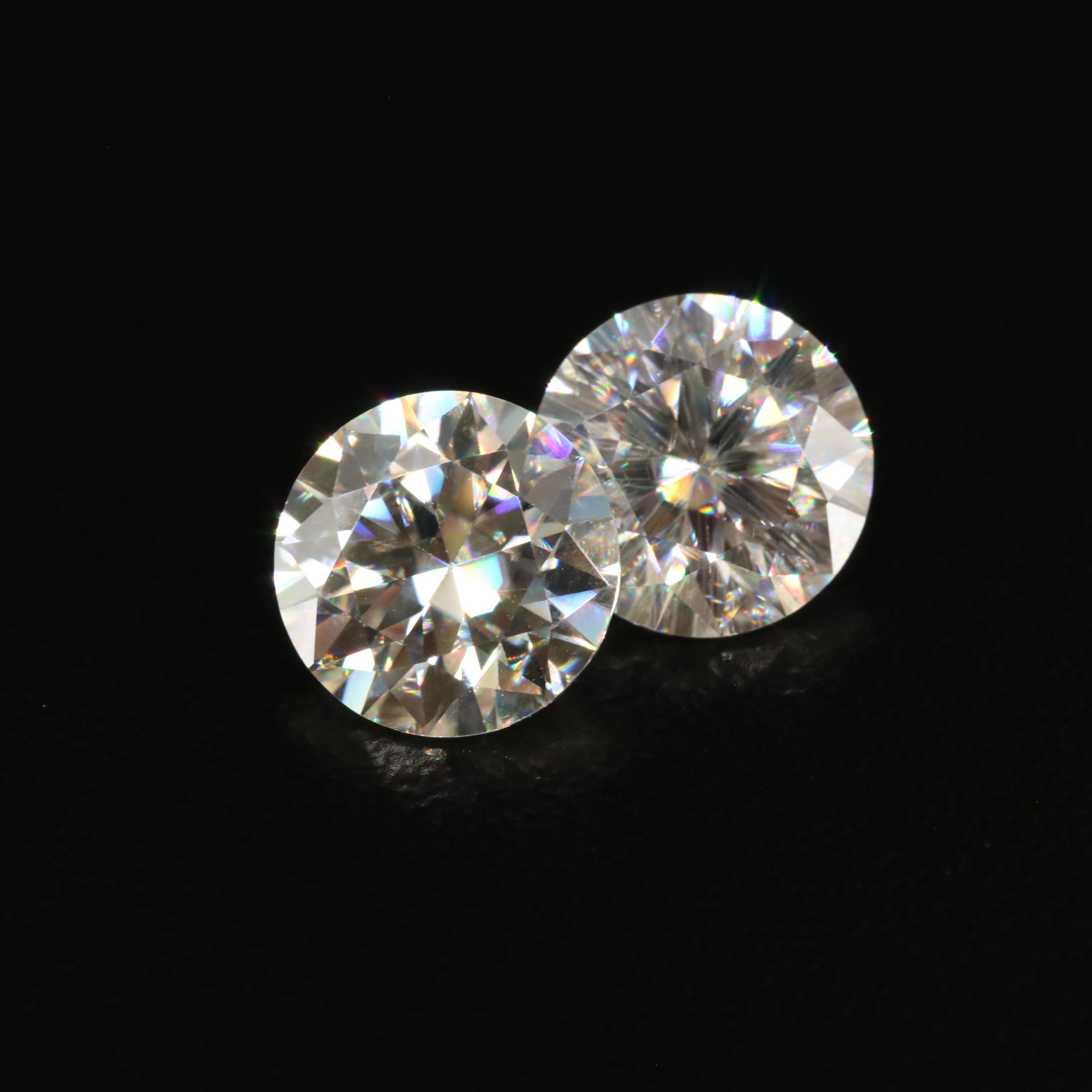 Loose 3.44 CTW Moissanite