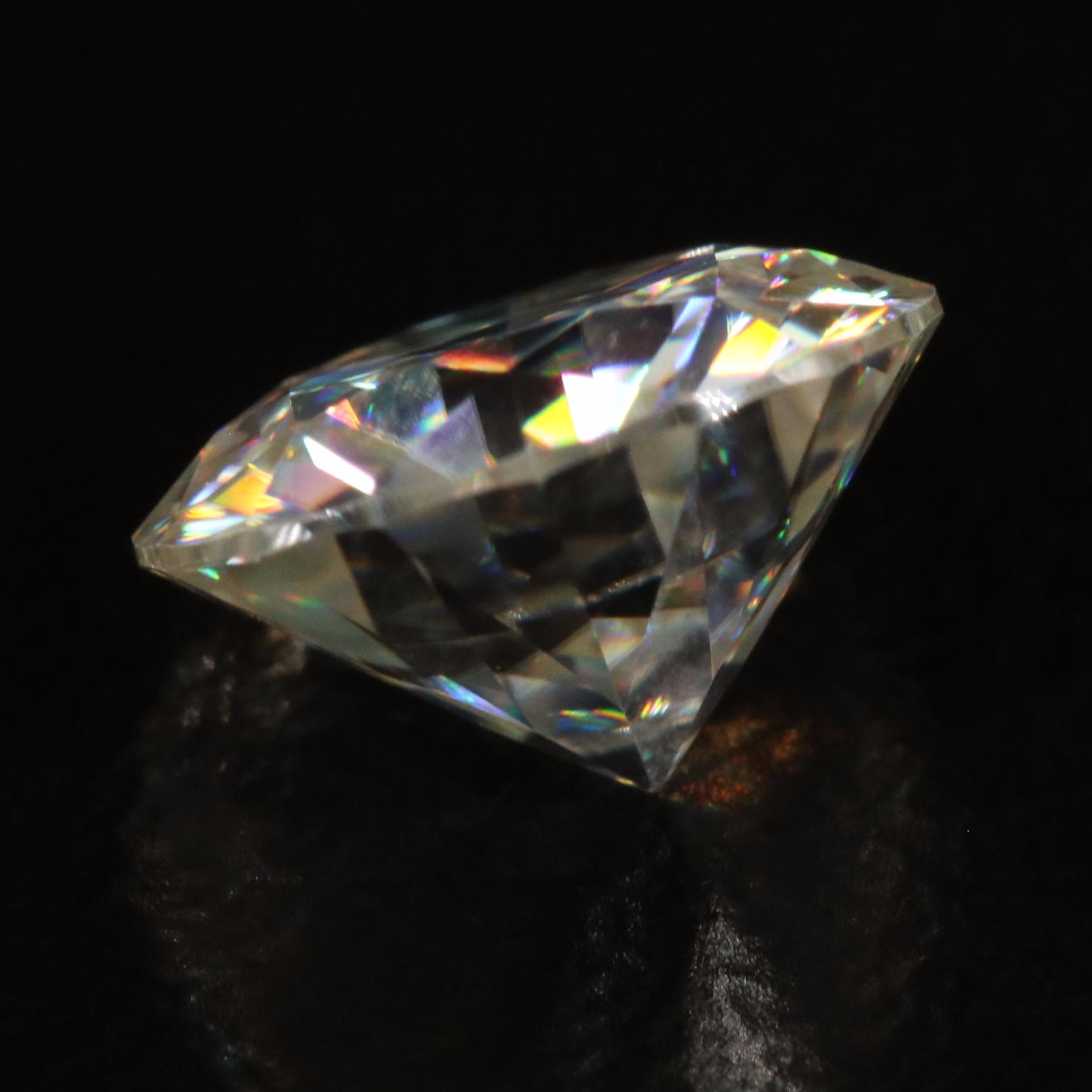 Loose 3.44 CTW Moissanite