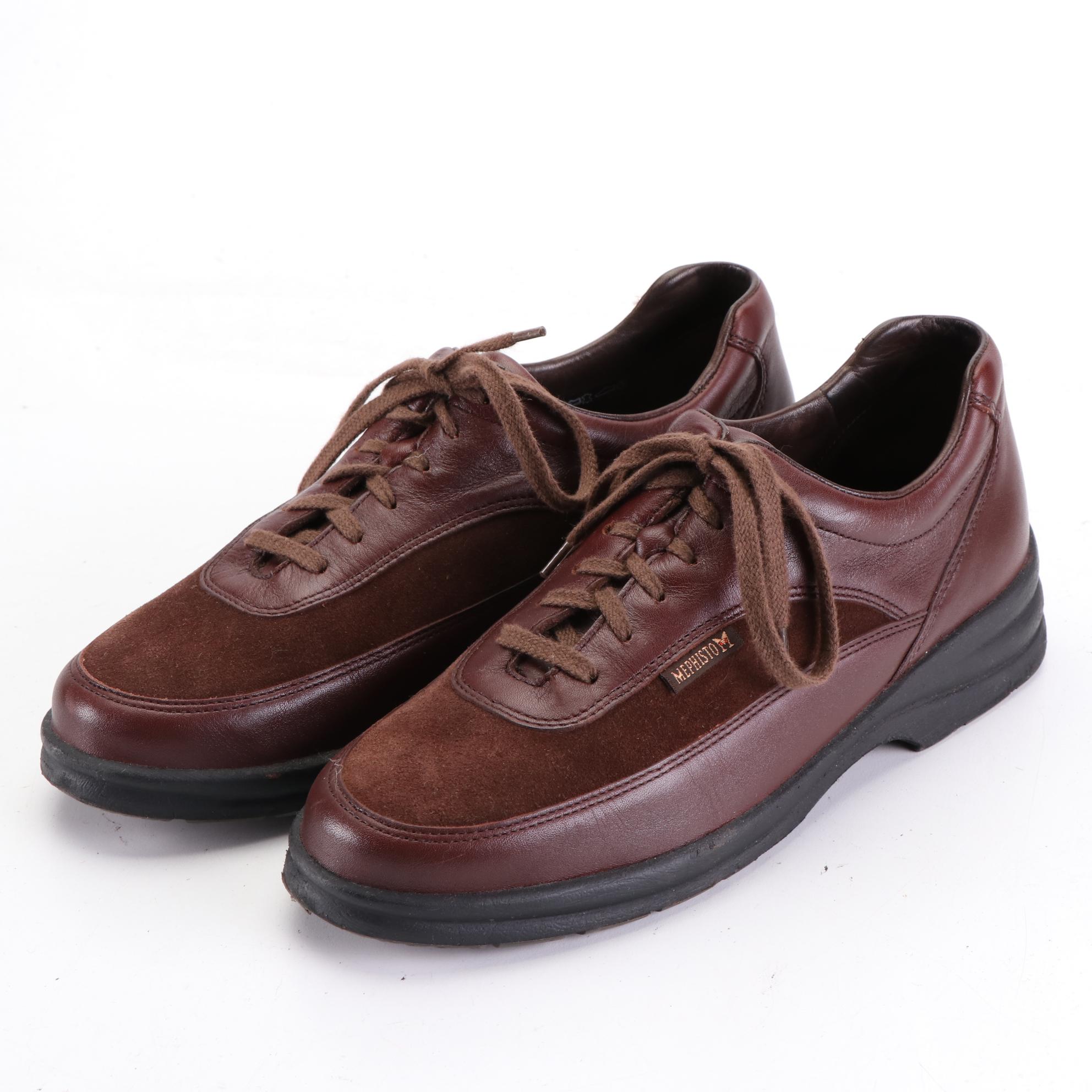 Mephisto Walking Shoes in Patent Leather and Leather
