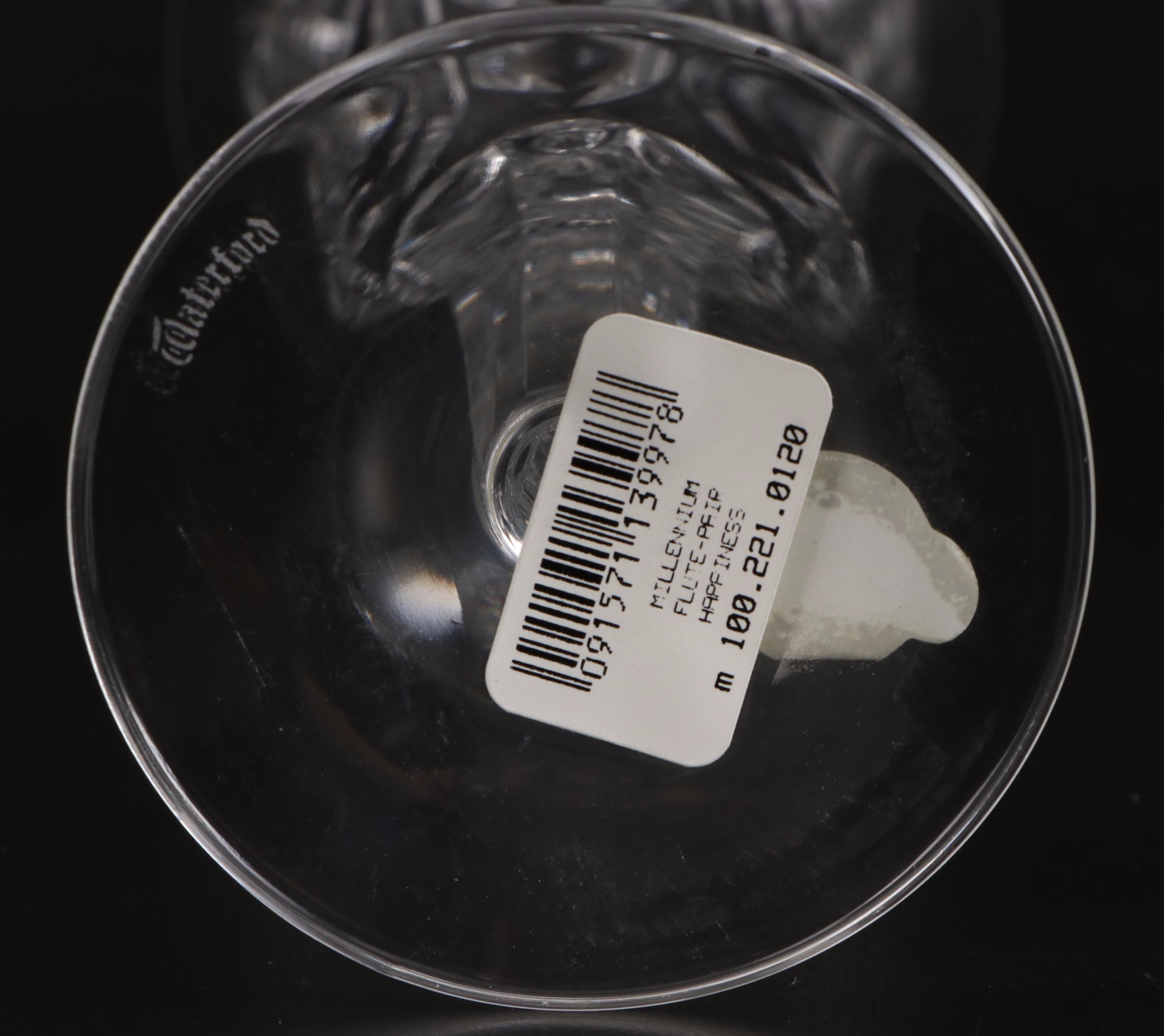 Waterford Crystal Millennium Collection Champagne Flutes