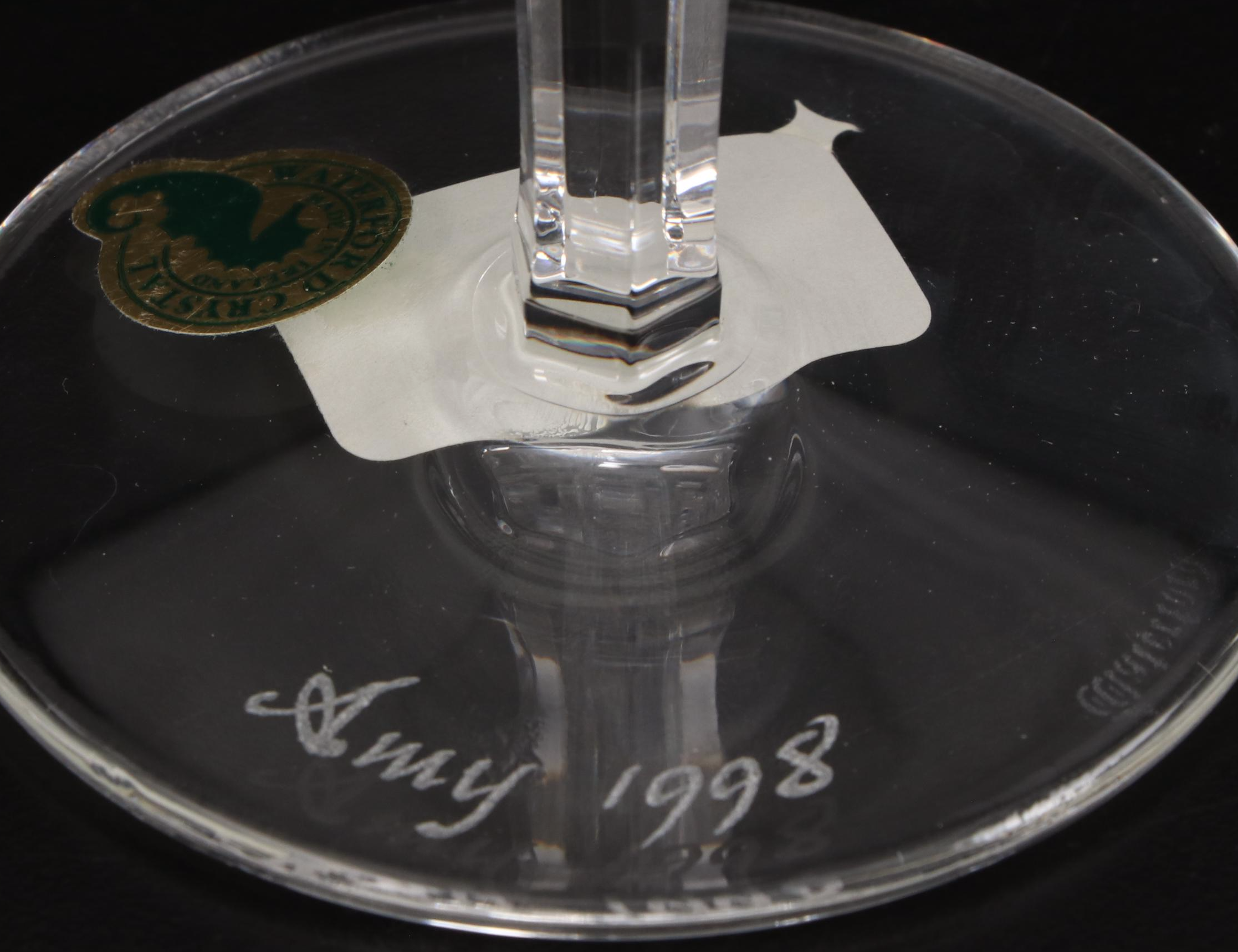 Waterford Crystal Millennium Collection Champagne Flutes