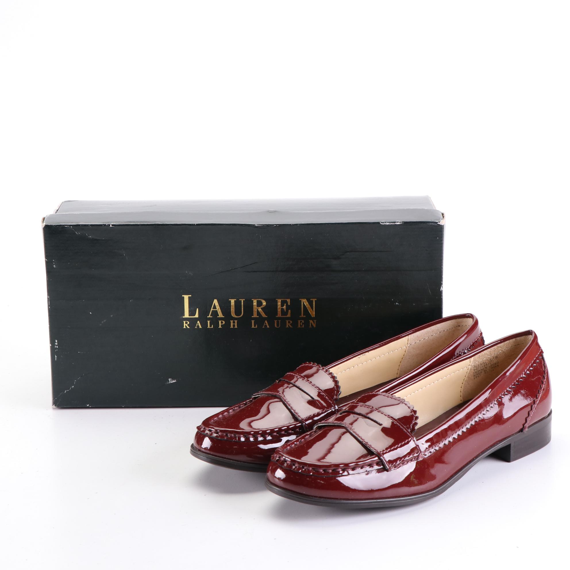 Cole Haan and Lauren Ralph Lauren Loafers in Leather and Patent Leather