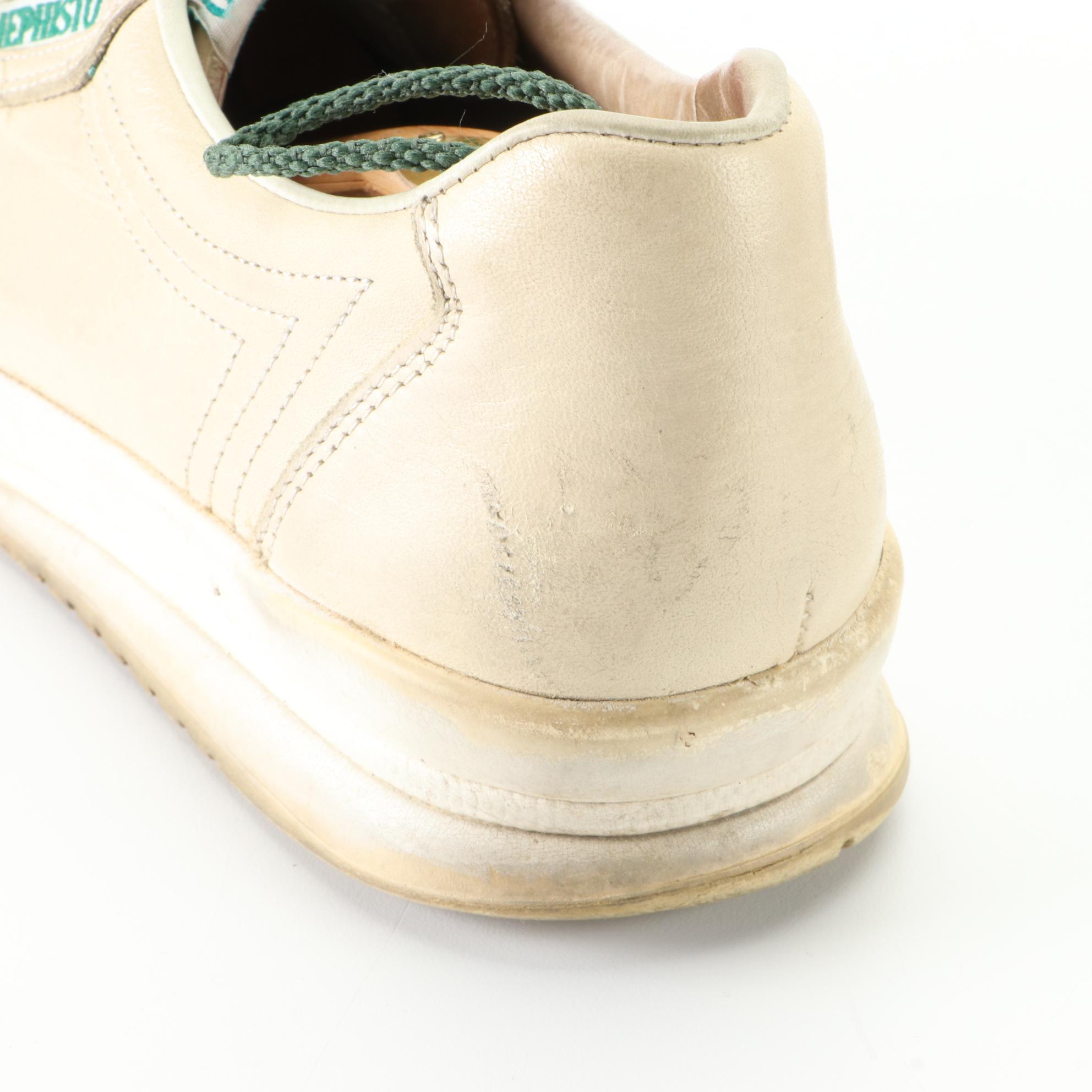 Mephisto Leather Lace-Up Walking Shoes