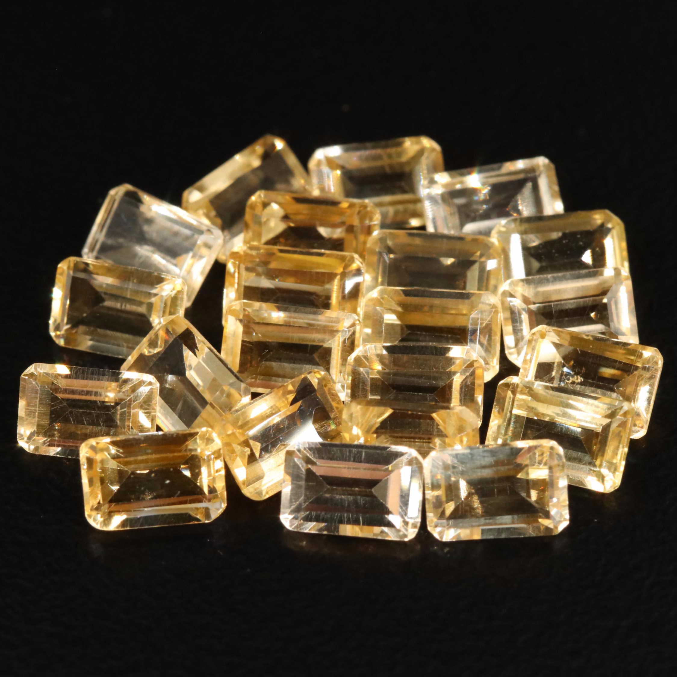 Loose 12.45 CTW Citrine