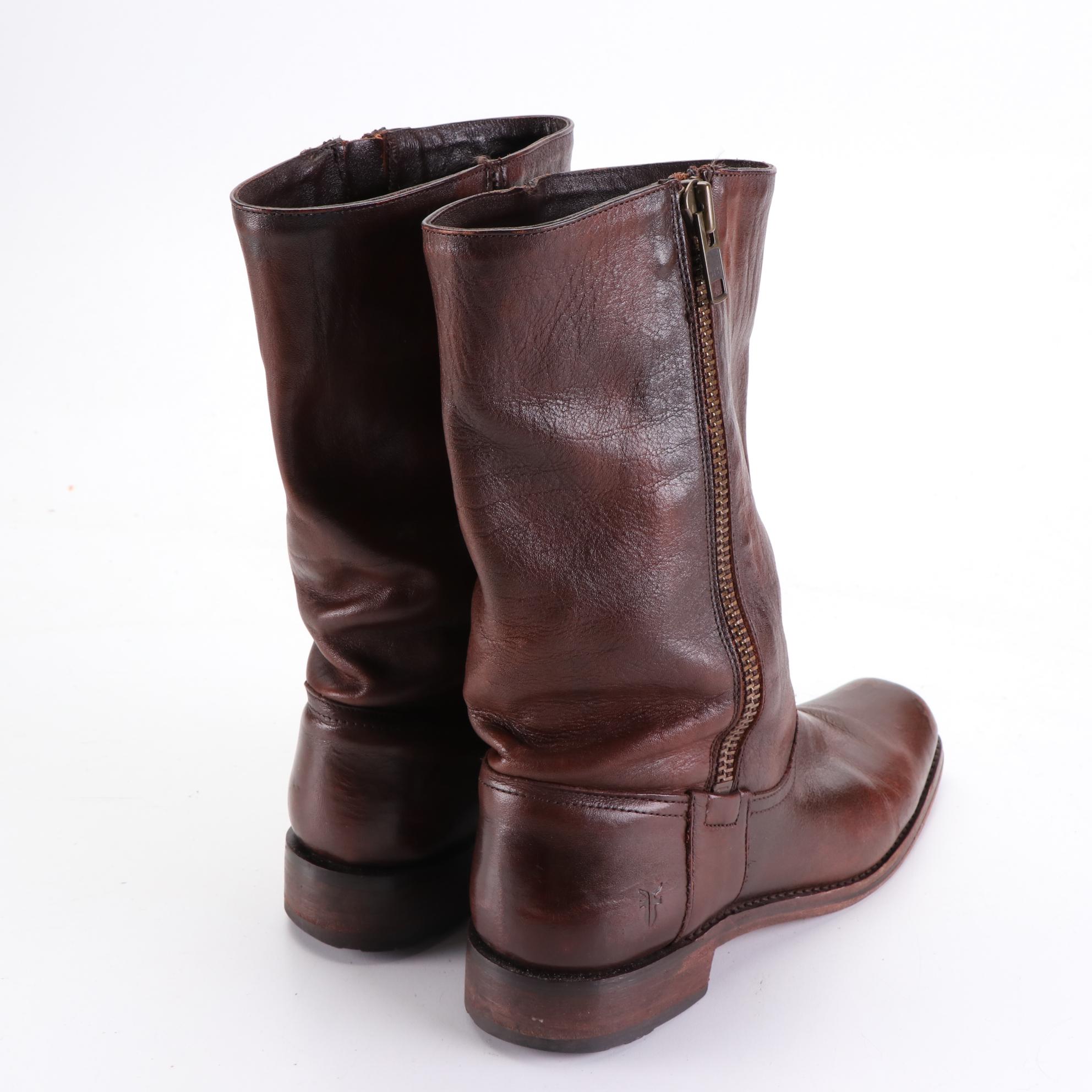 Frye Boots in Brown Leather