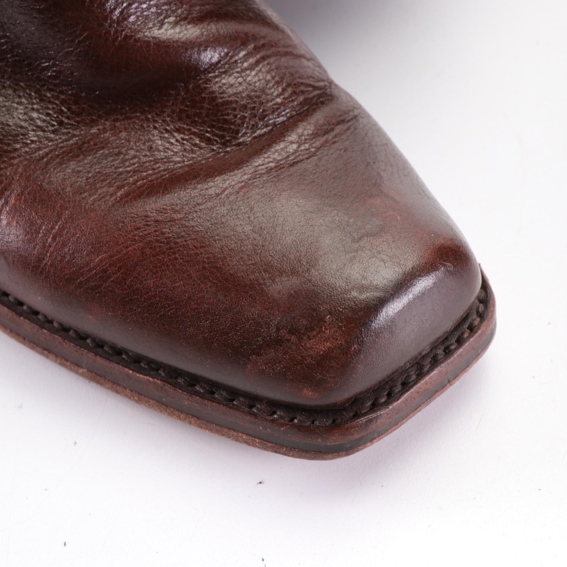 Frye Boots in Brown Leather