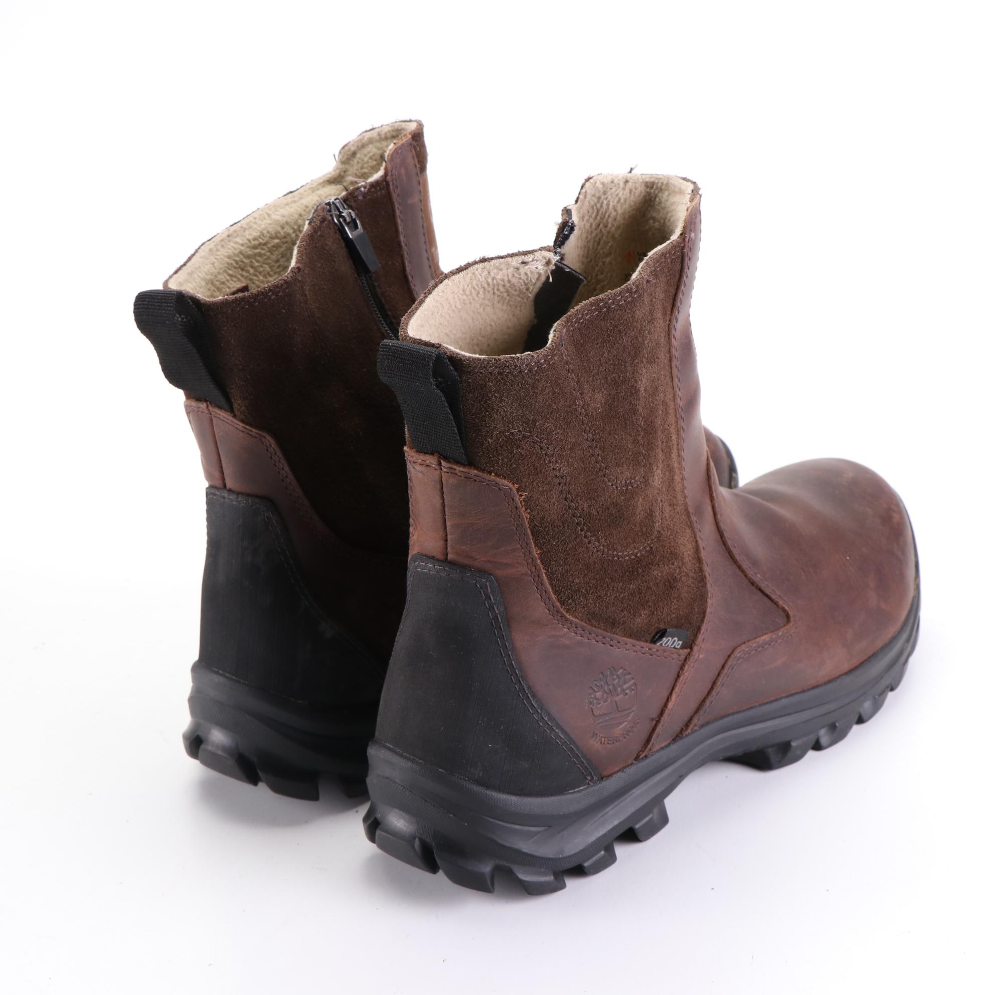 Men's Timberland A1110 Waterproof Pull On Boots