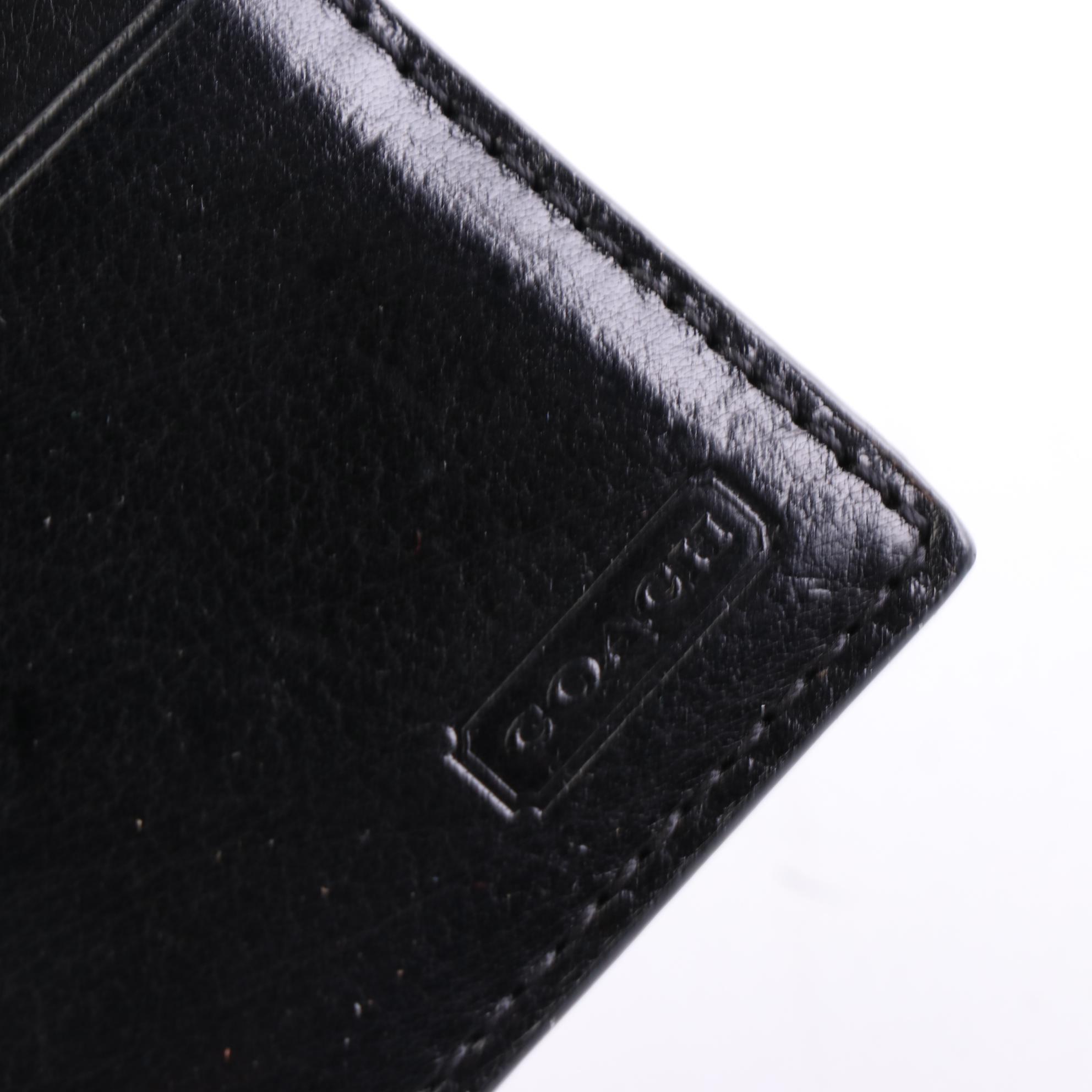 Coach Signature Canvas Wristlet Wallet, Leather Card Case and Havana Sunglasses