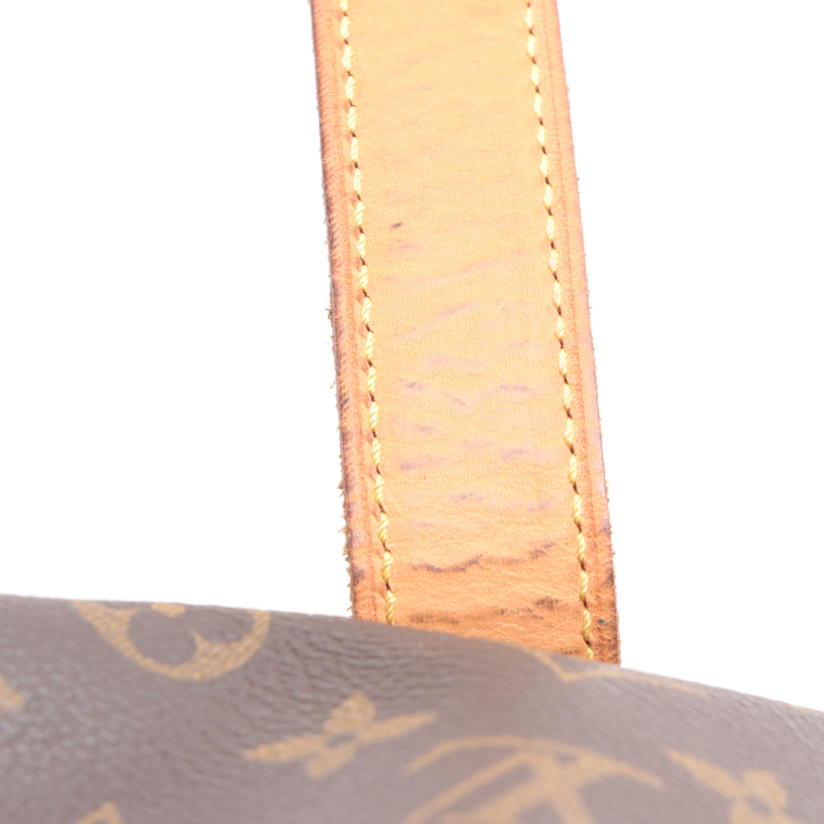 Louis Vuitton Saumur 43 Bag in Monogram Canvas and Vachetta Leather