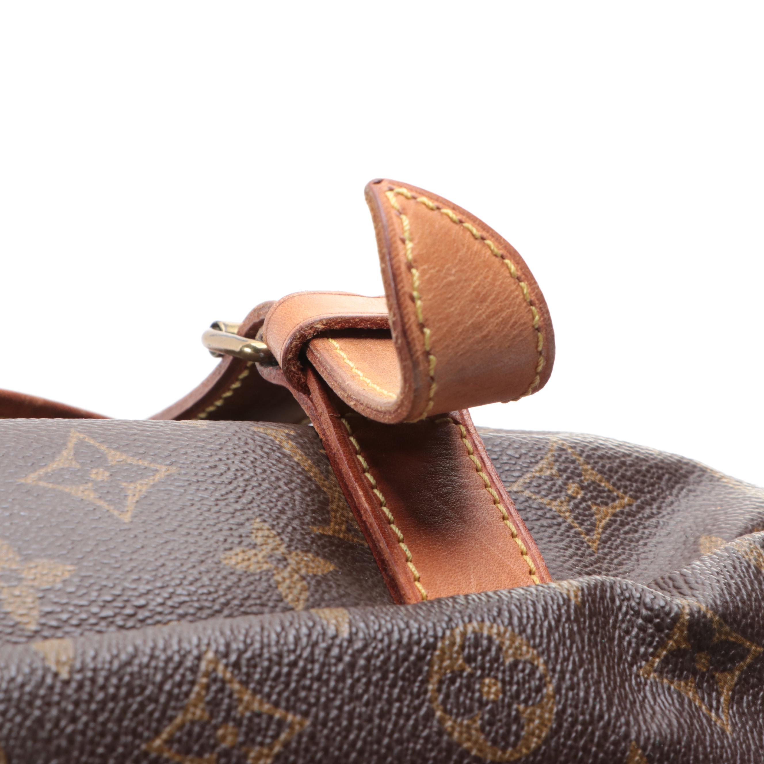 Louis Vuitton Saumur 43 Bag in Monogram Canvas and Vachetta Leather