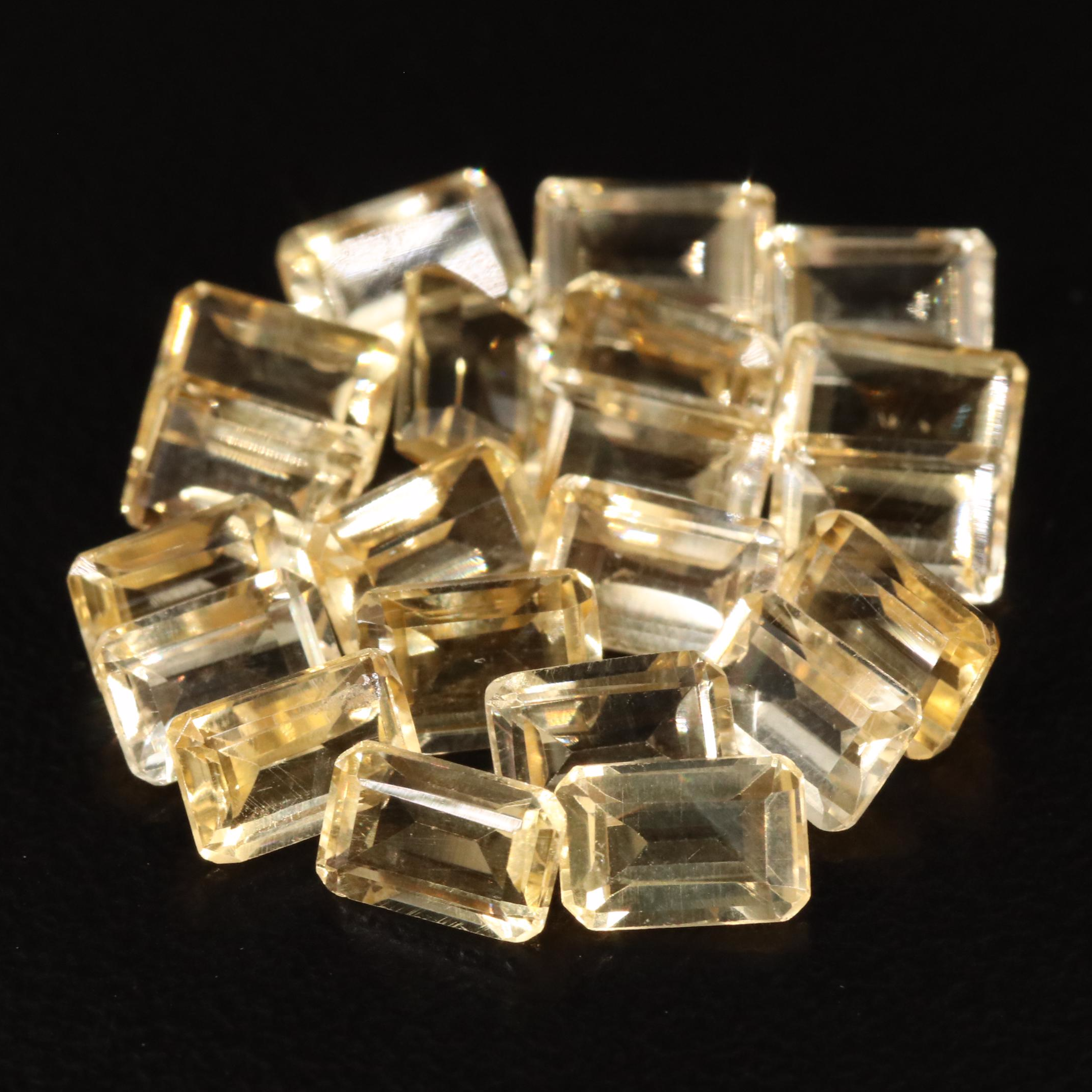 Loose 12.50 CTW Citrine