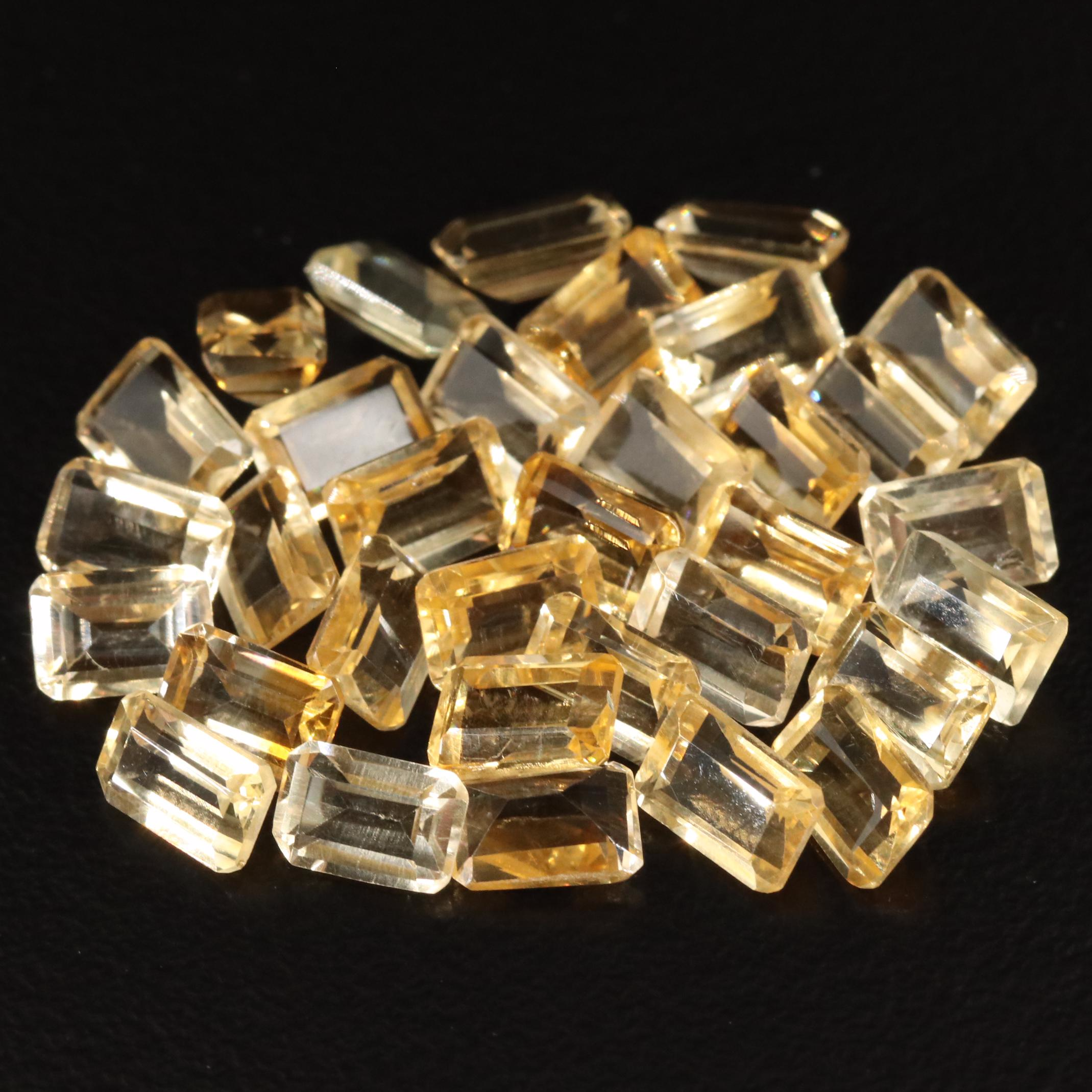 Loose 18.50 CTW Citrine