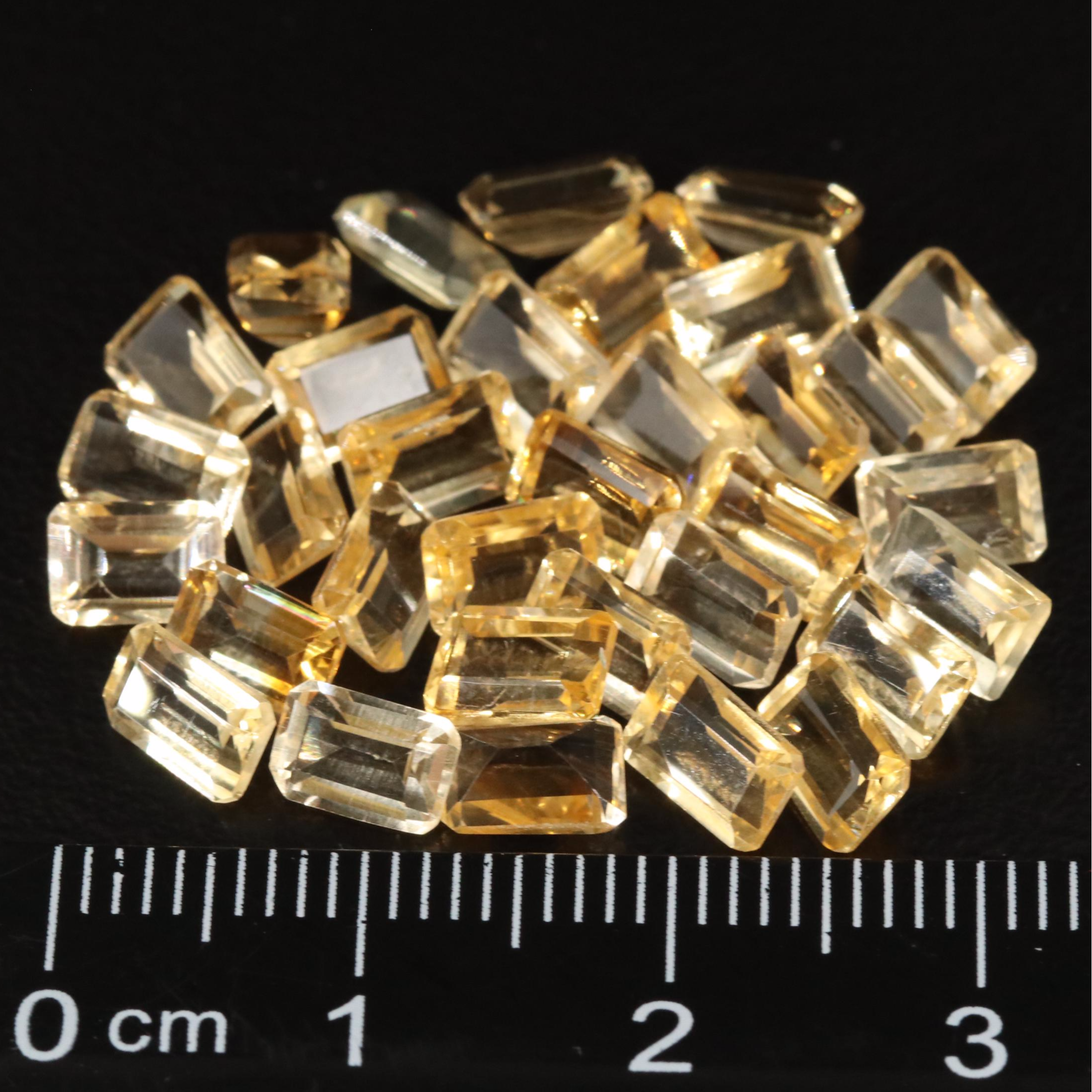 Loose 18.50 CTW Citrine