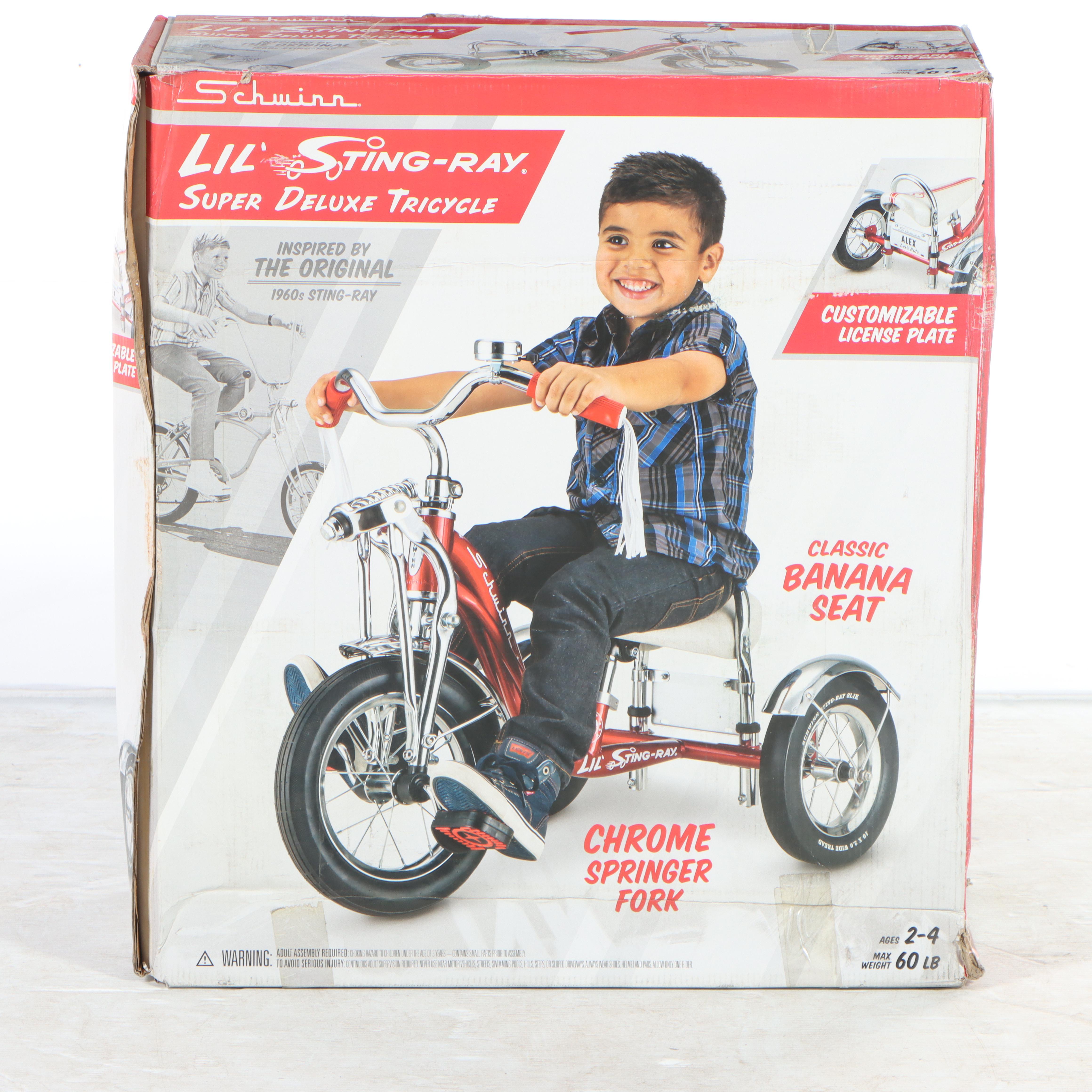 Schwinn Lil' Sting-Ray Super Deluxe Tricycle, Contemporary