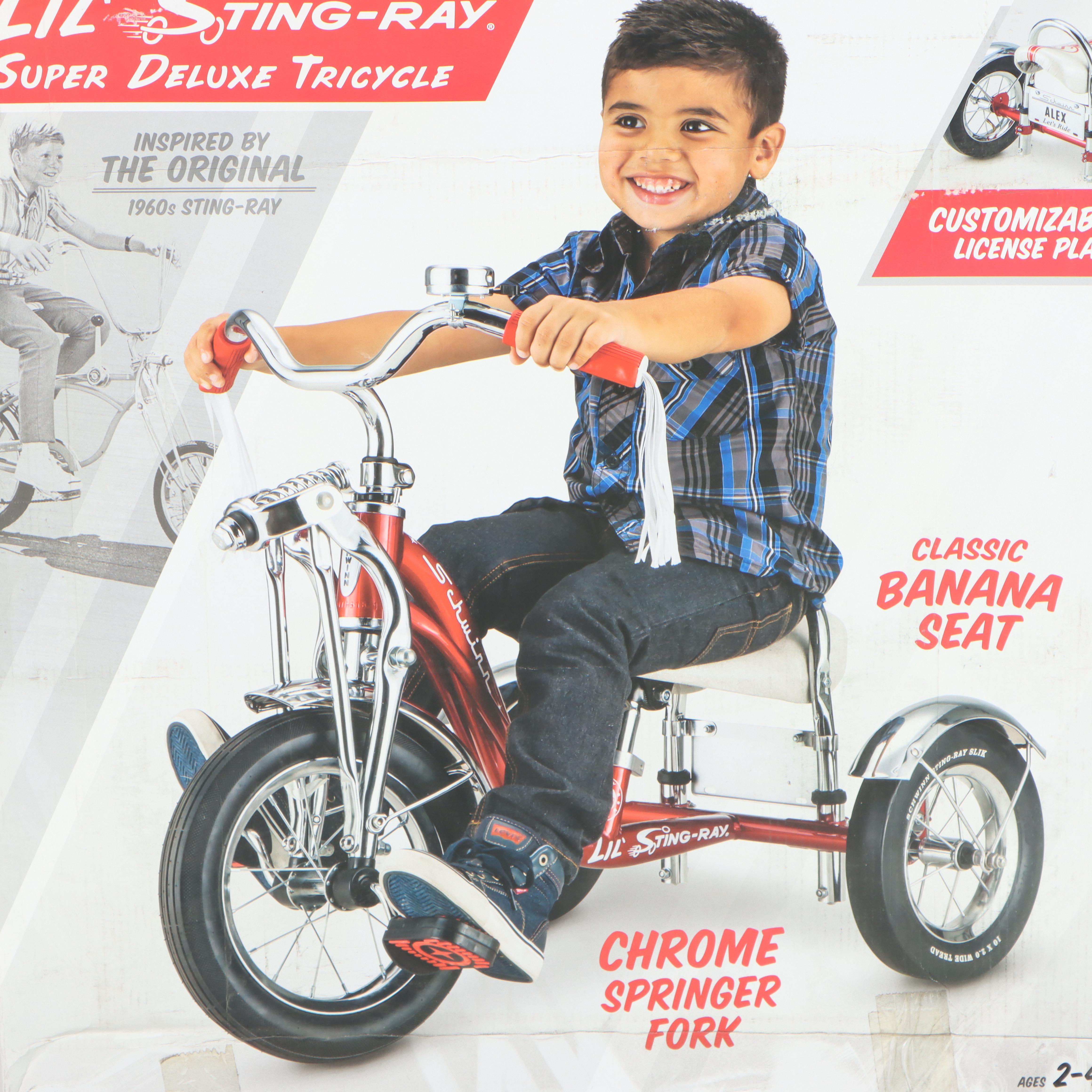 Schwinn Lil' Sting-Ray Super Deluxe Tricycle, Contemporary