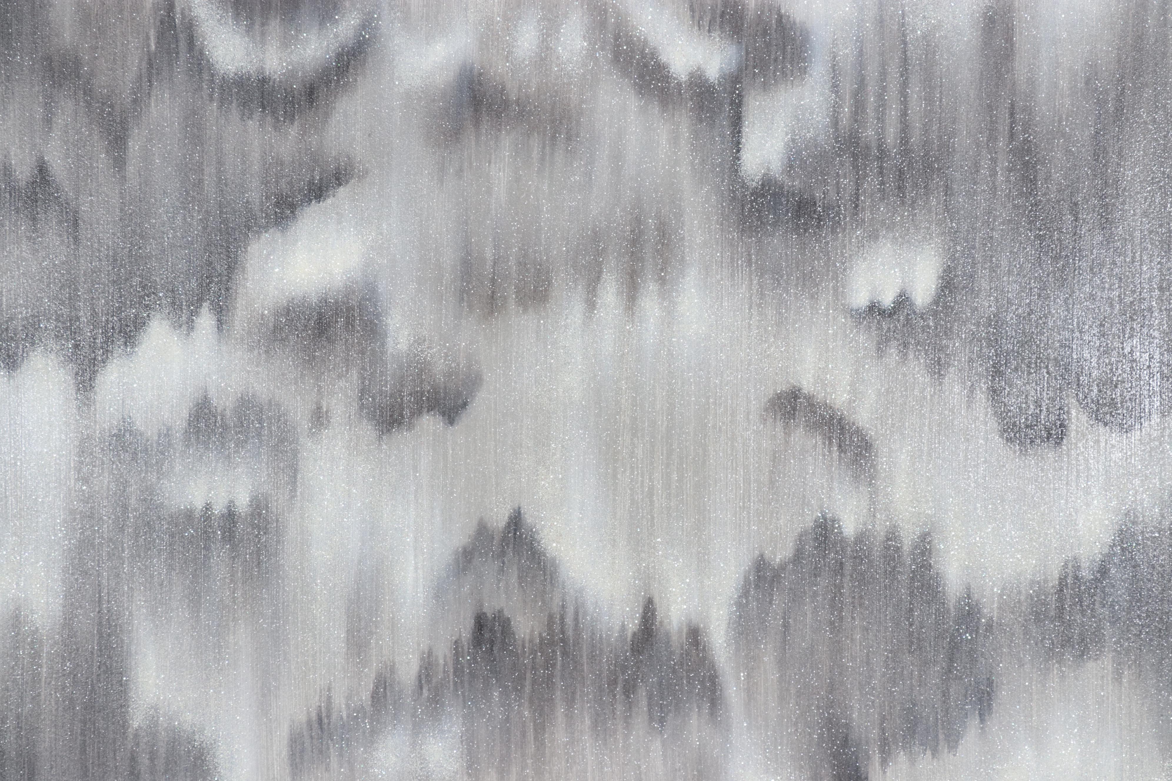 Large-Scale Abstract Mixed Media Painting