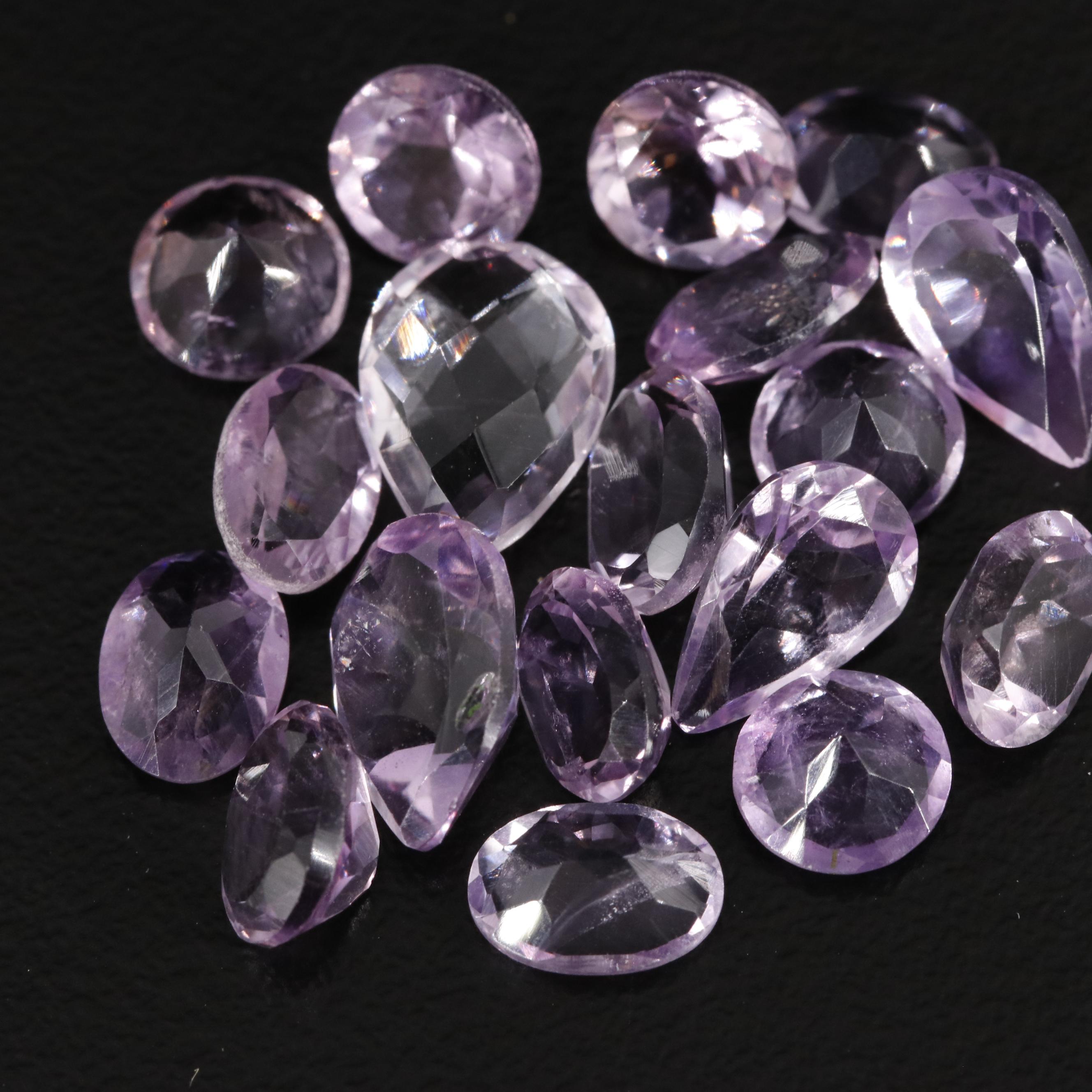 Loose 15.75 CTW Amethyst