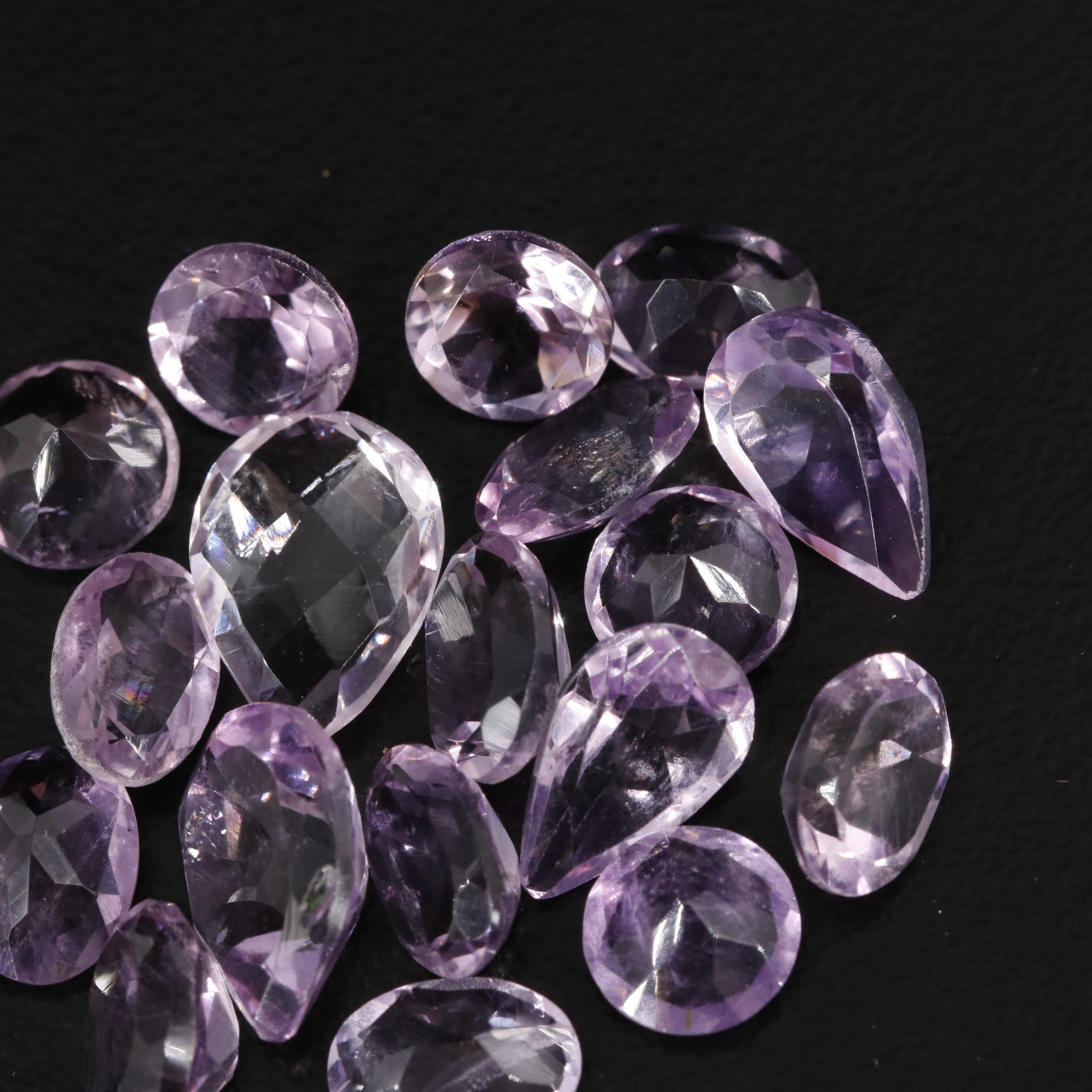 Loose 15.75 CTW Amethyst