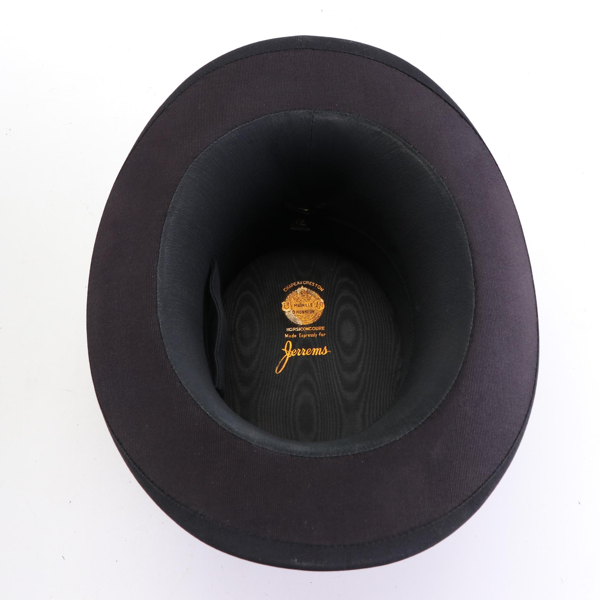 Jerrems Collapsible Top Hat with Hat Box